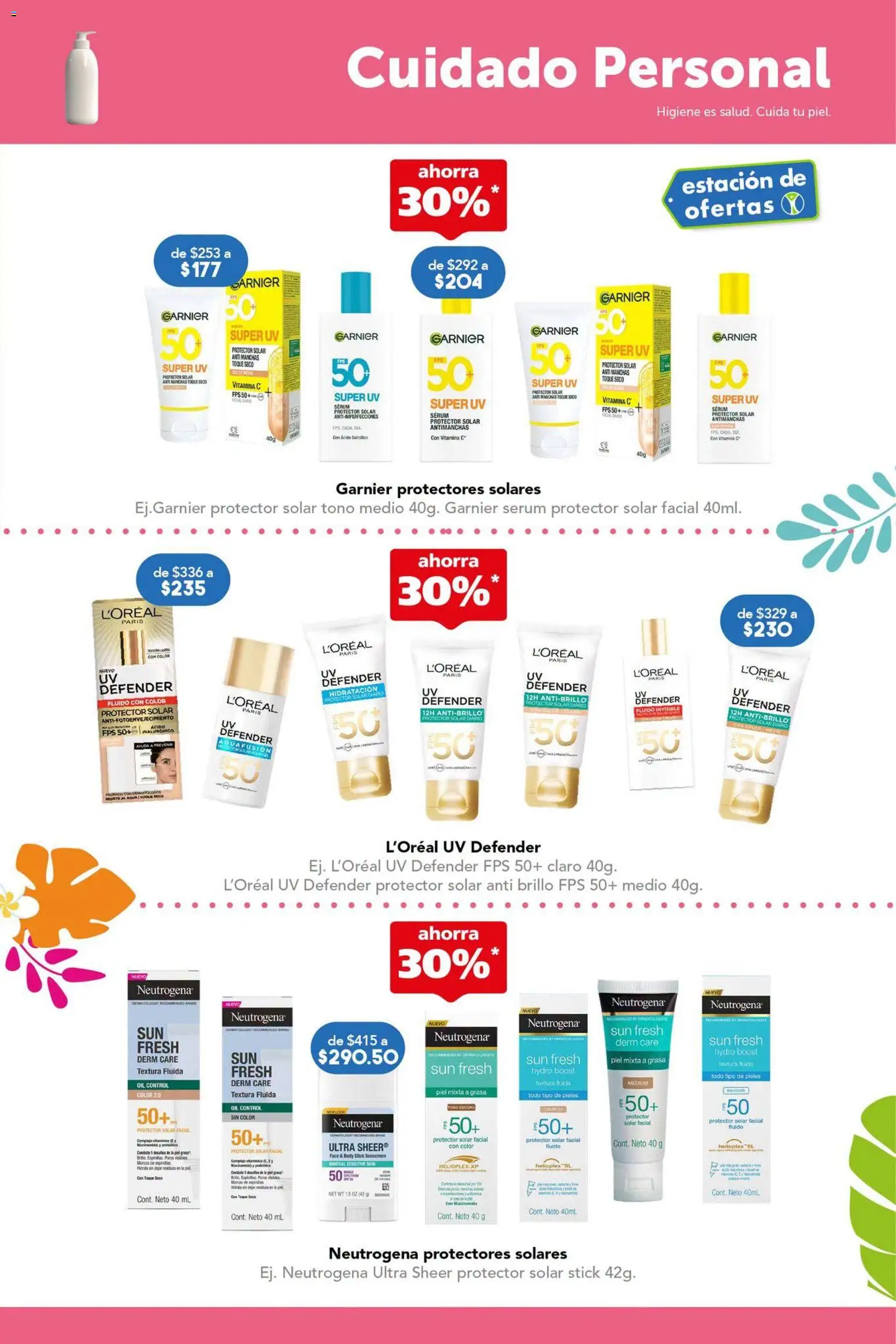 Nuevas ofertas de Farmacia San Pablo válidas en toda la República Mexicana desde el 19/07/2026. ¡Encuentra las mejores ofertas en Farmacia San Pablo catálogo! | Página: 5 | Productos: Serum, Brillo, Body, Protector solar