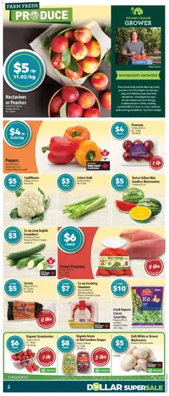 Preview of Organic Strawberries, Produce of U.S.A., No. 1 Grade from shop Co-op Food valid from 11.06.2026 | Page: 4