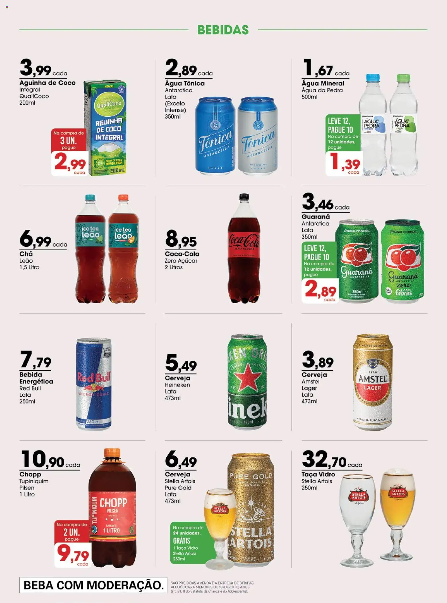 Zaffari Folheto - válido de 29/09/2026 | Página: 11 | Produtos: Coco, Água tônica, Bebidas, Água