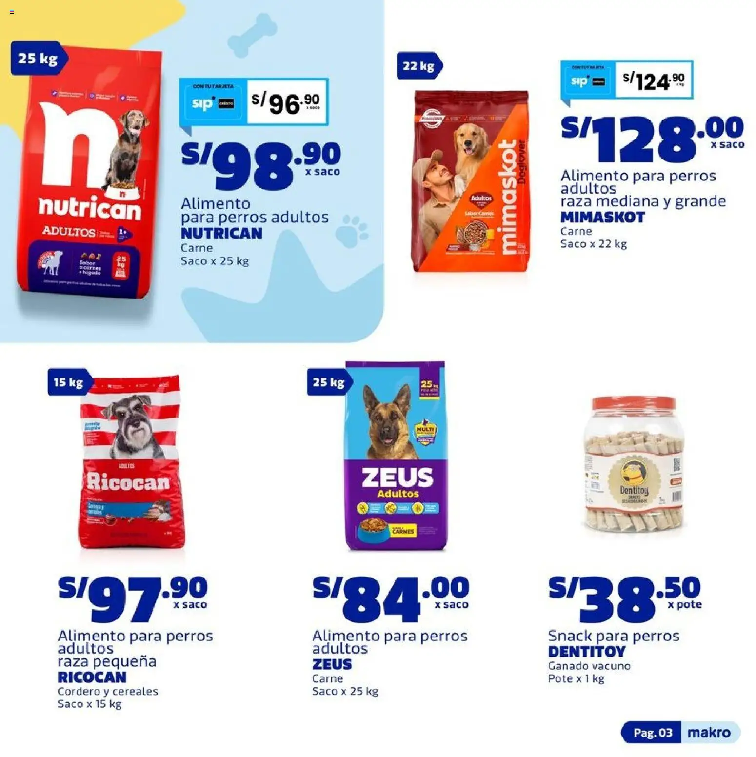 Catálogo Makro válido desde 02/07/2026 | Página: 3 | Productos: Cereales, Saco