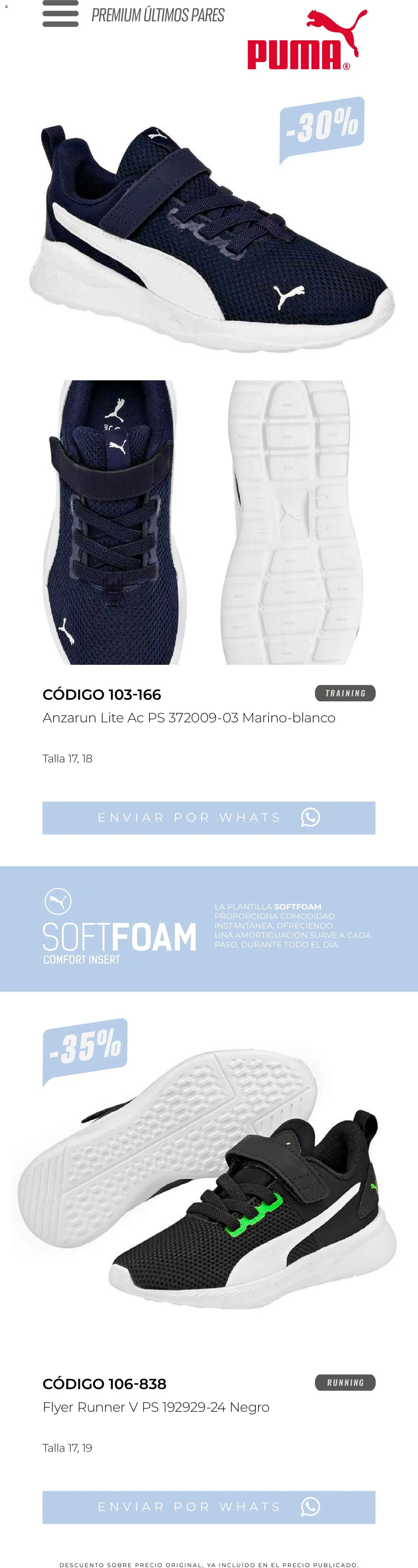 Nuevas ofertas de SC Pakar válidas en toda la República Mexicana desde el 13.03.2026. ¡Encuentra las mejores ofertas en SC Pakar catálogo Últimos pares premium ! | Página: 77