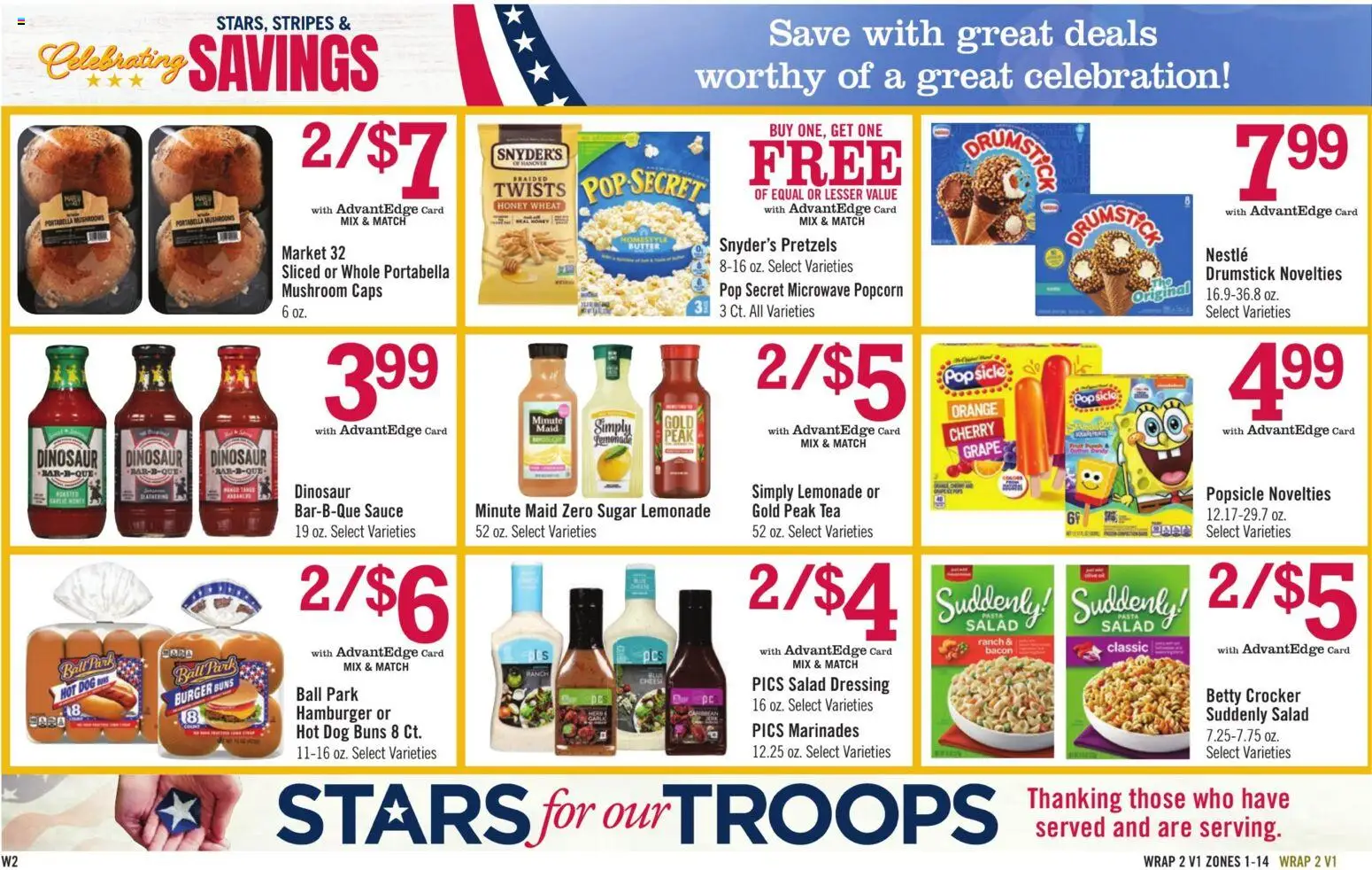 Price Chopper Weekly Ad - valid from 24.05.2026 | Page: 14 | Products: Mushrooms, Butter, Sauce, Sugar