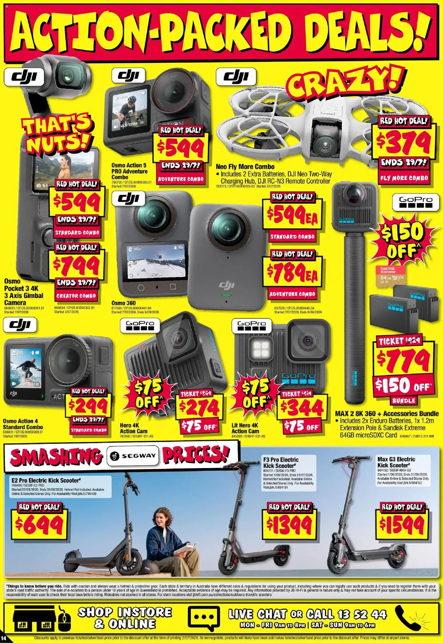 JB Hi-Fi catalogue - valid from 16/07/2026 | Page: 14 | Products: Nuts, Accessories, Controller, Camera