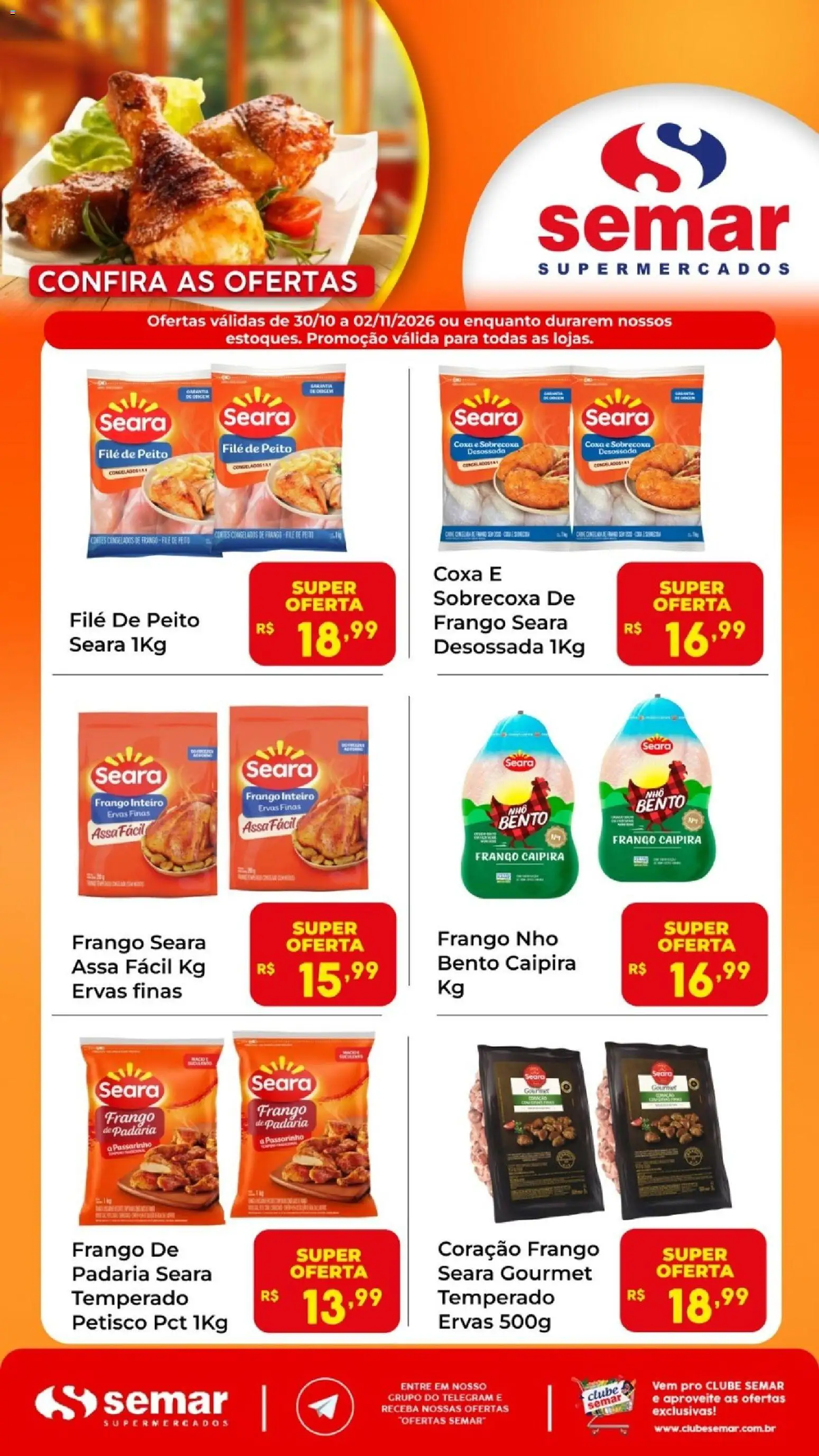 Semar Supermercado Folheto - válido de 30/10/2026 | Página: 1