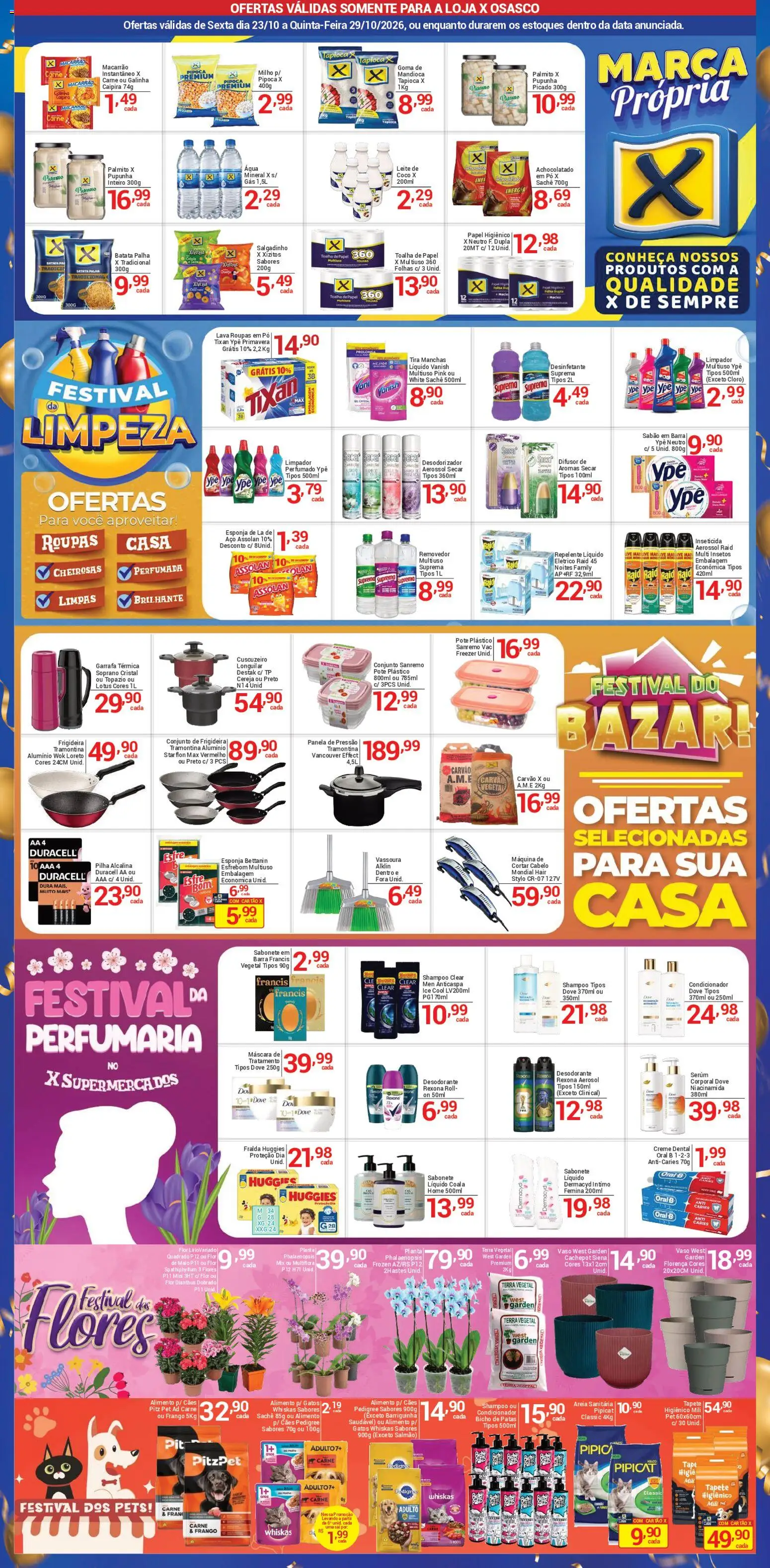 X Supermercados Folheto - válido de 23/10/2026 | Página: 3
