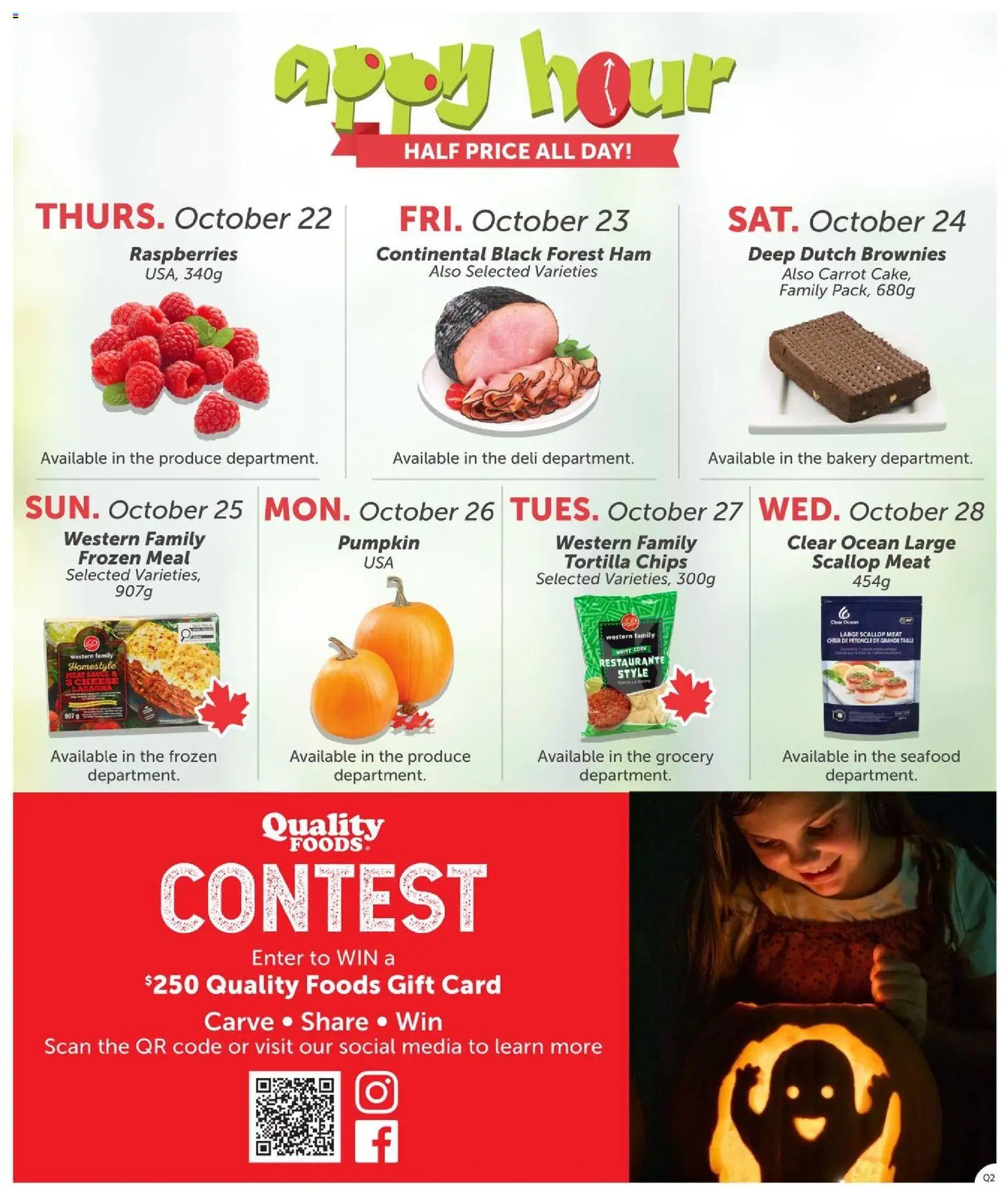 Quality Foods flyer valid from Oct 22, 2026 | Page: 19