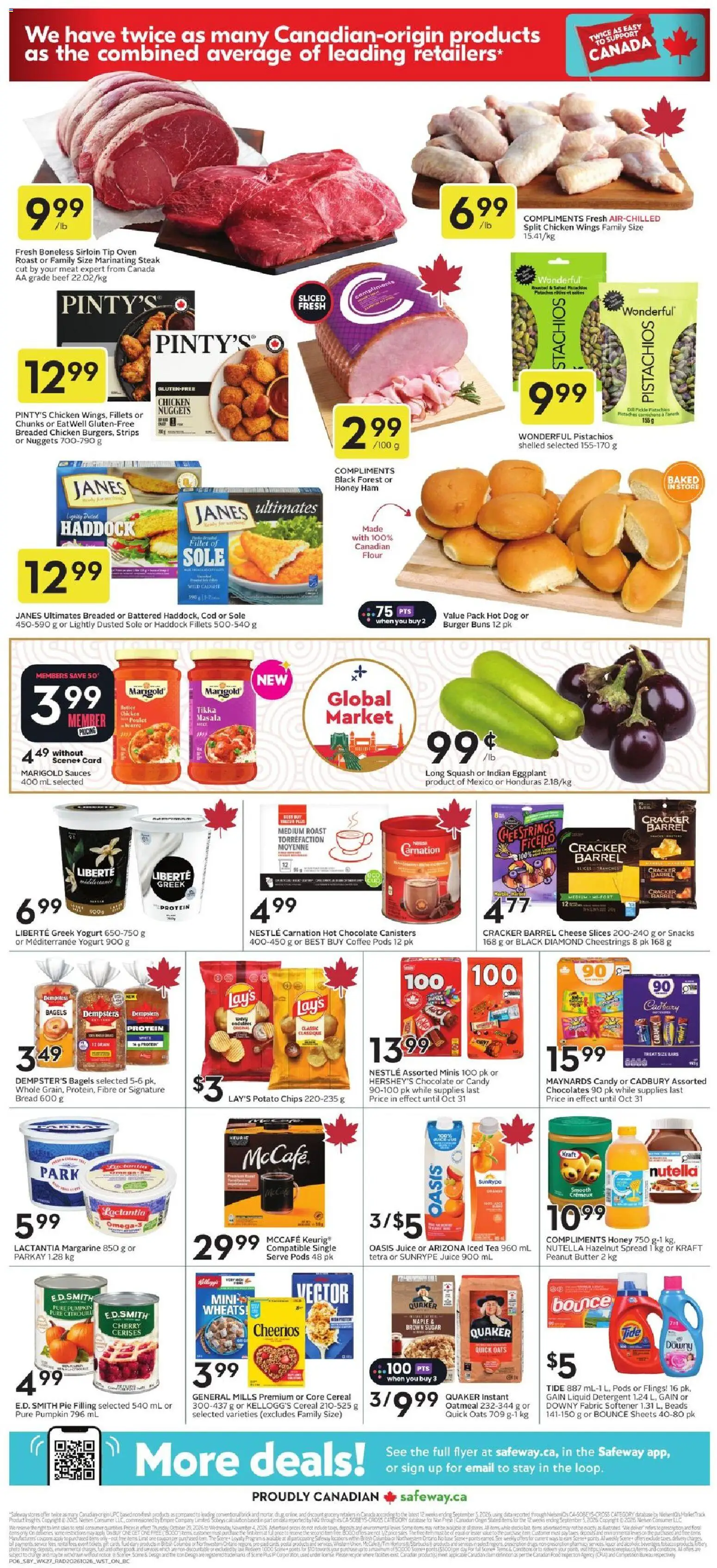 Safeway flyer valid from Oct 29, 2026 | Page: 4