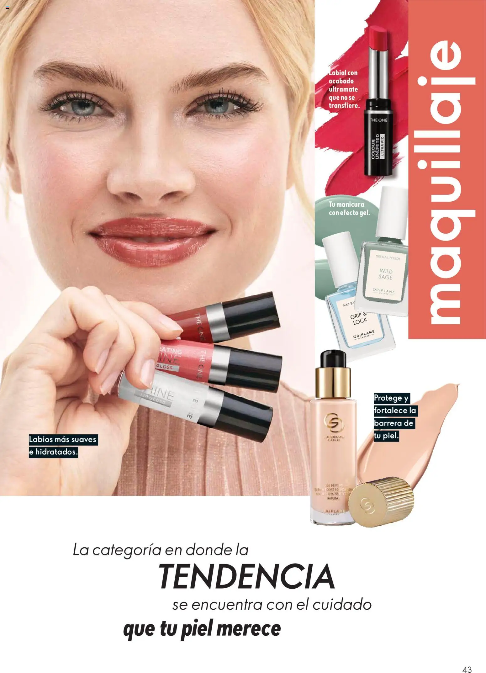 Catálogo Oriflame válido desde 12/09/2026 | Página: 43 | Productos: Maquillaje