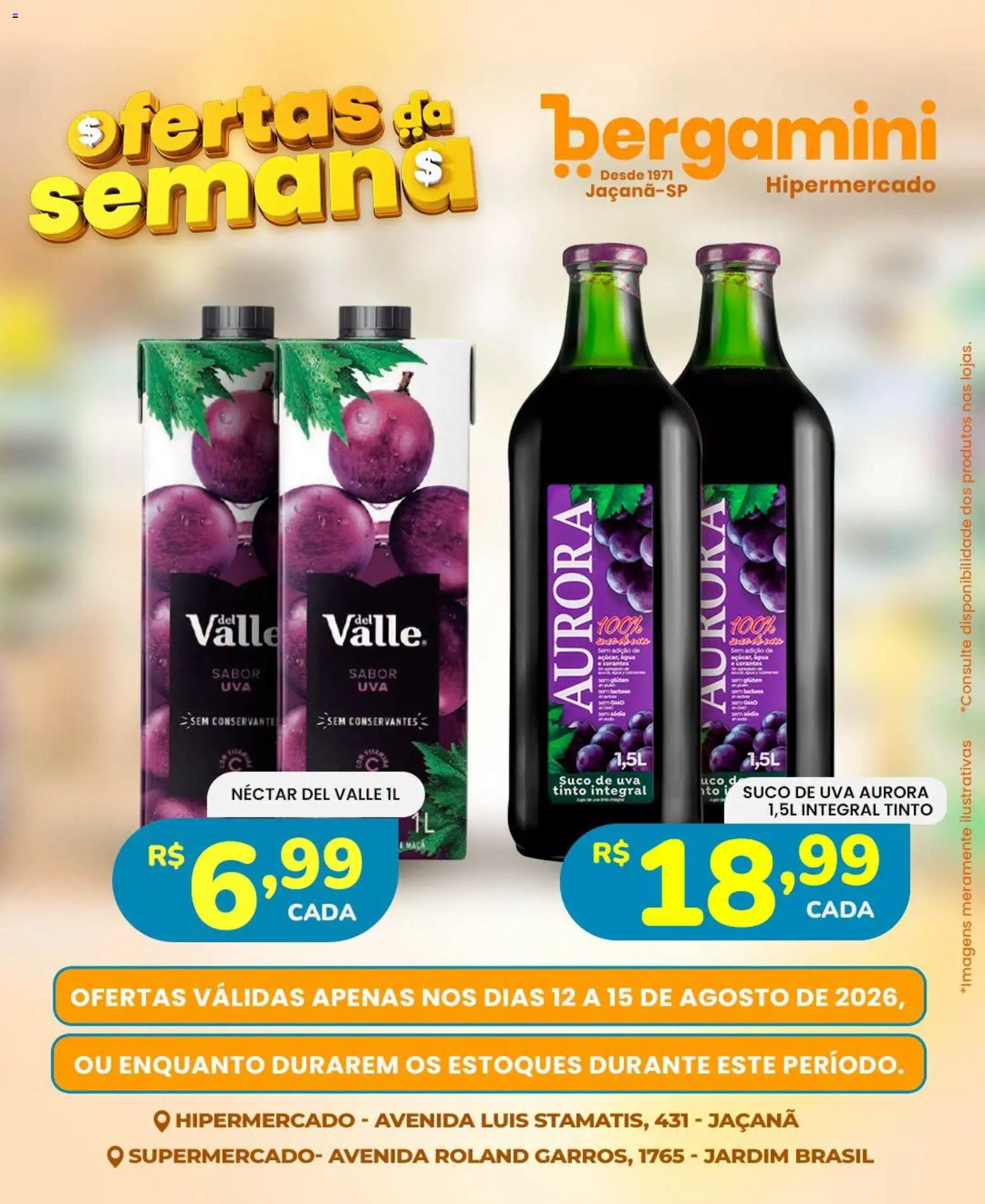 Supermercado Bergamini Folheto - válido de 12/08/2026 | Página: 13