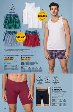Leonisa catálogo -  Vista previa de la revista de la tienda Leonisa valido desde el 04.06.2026 | Página: 34 | Productos: Té, Algodón, Boxers