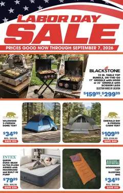 Preview of Big 5 Sporting Goods weekly ads valid from 09/03/2026
