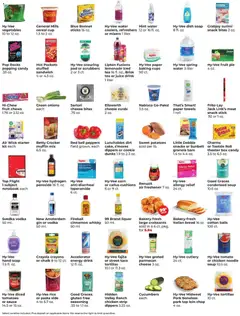 Preview of HyVee weekly ads valid from 08/28/2026 | Page: 2 | Products: Vodka, Vegetables, Paper towels, Sweet potatoes