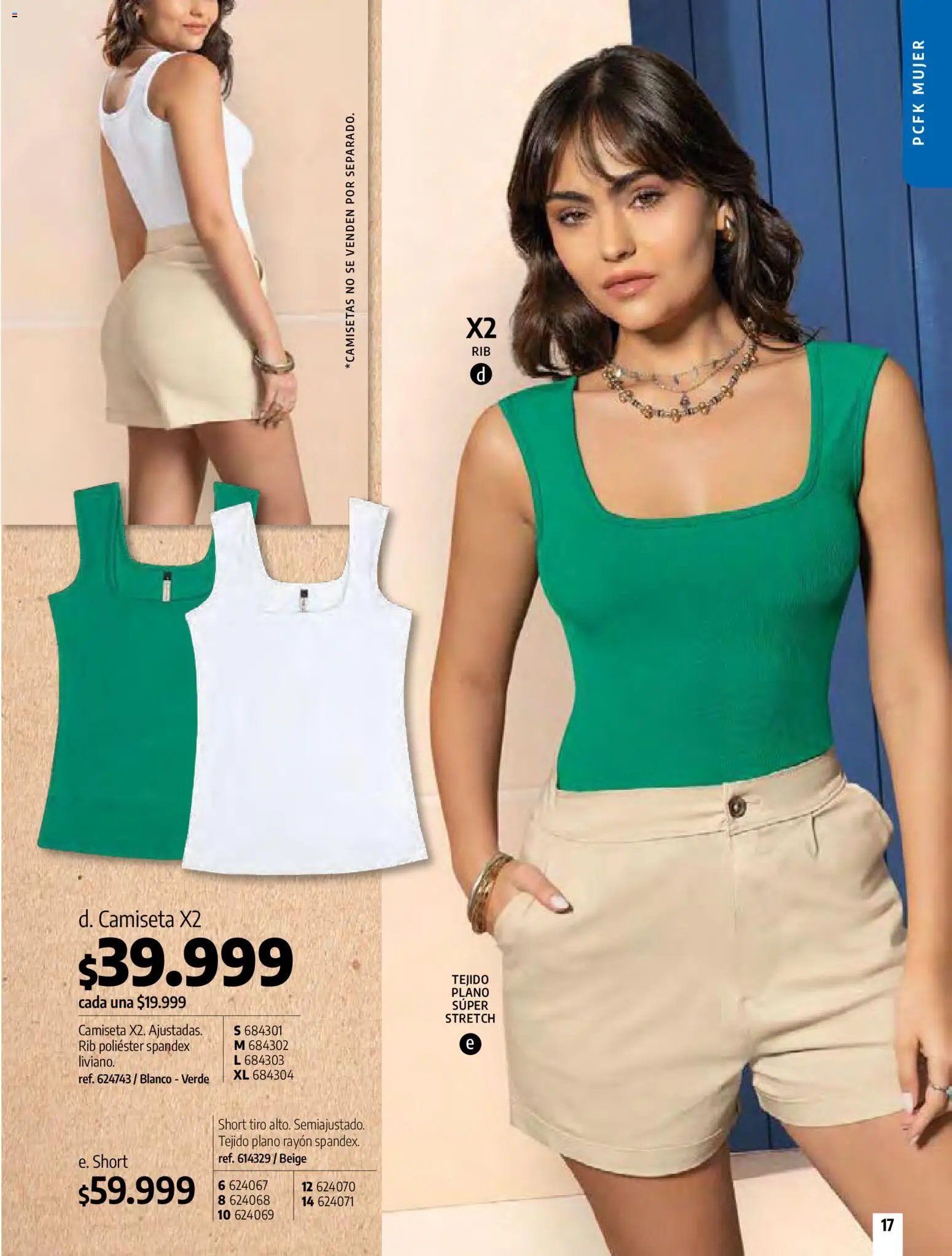 Pacifika revista - valida desde el 01.03.2026 | Página: 19 | Productos: Short, Camiseta