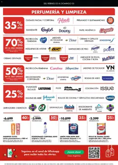 Vista previa Disco - Córdoba válido desde el 03/07/2026 | Página: 6 | Productos: Servilletas, Shampoo, Desodorante, Quitamanchas