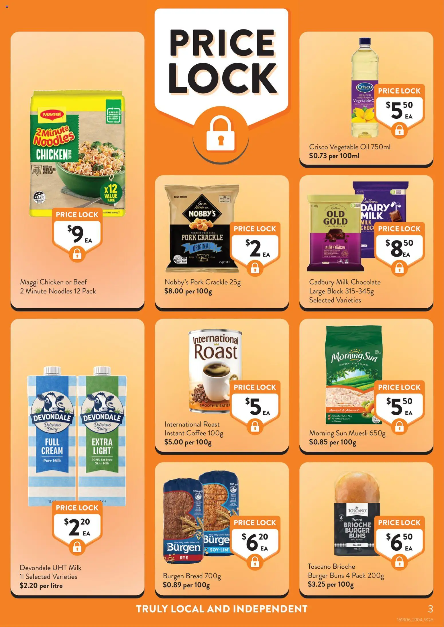 Foodworks catalogue - valid from 29.04.2026 | Page: 3 | Products: Dairy, Coffee, Beef, Cream