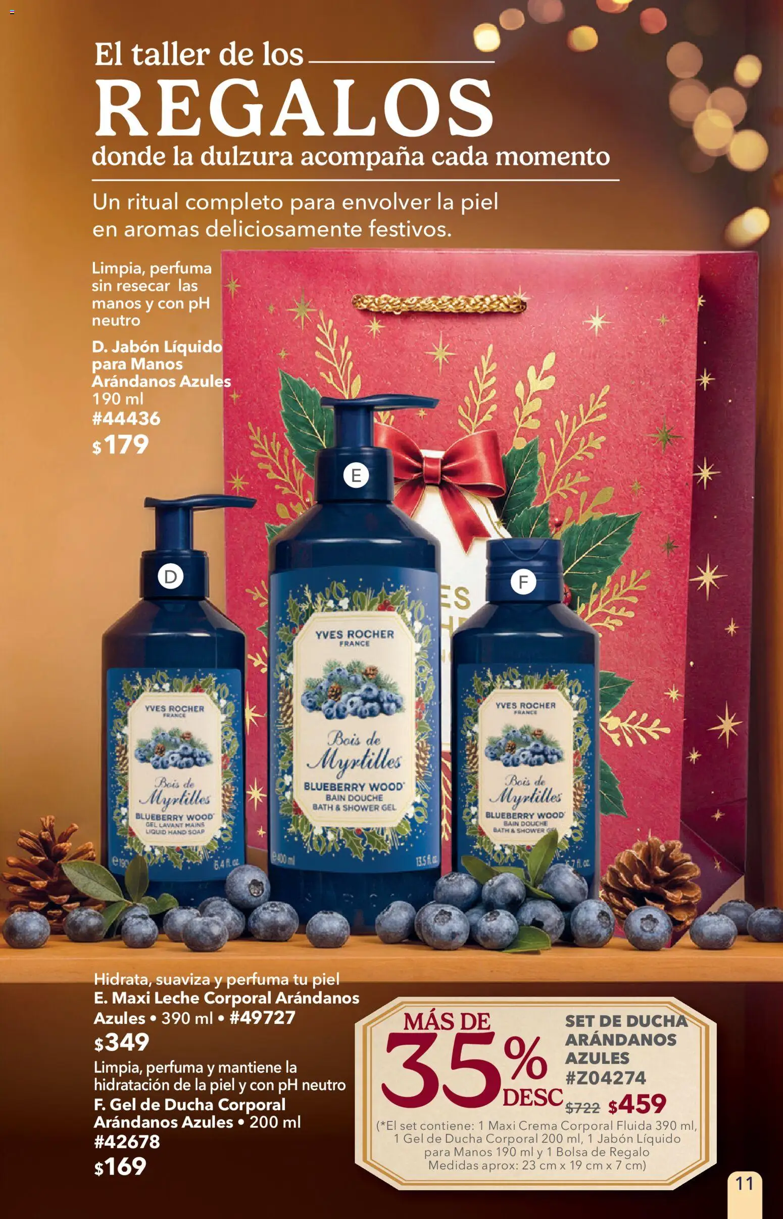 Nuevas ofertas de Yves Rocher válidas en toda la República Mexicana desde el 27/10/2026. ¡Encuentra las mejores ofertas en Yves Rocher campaña 15 2026! | Página: 11