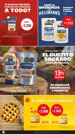 Vista previa Makro Ofertas Volvete a Ilusionar válido desde el 21.05.2026 | Página: 5 | Productos: Mayonesa, Ketchup, Maiz, Tomates