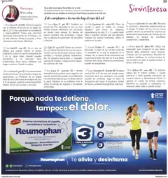 Vista previa de Farmacias Similares catálogo, nuevo folleto de la tienda, válido en México a partir del 01/08/2026 | Página: 23 | Productos: Analgésico, Té, Caja, Sobre