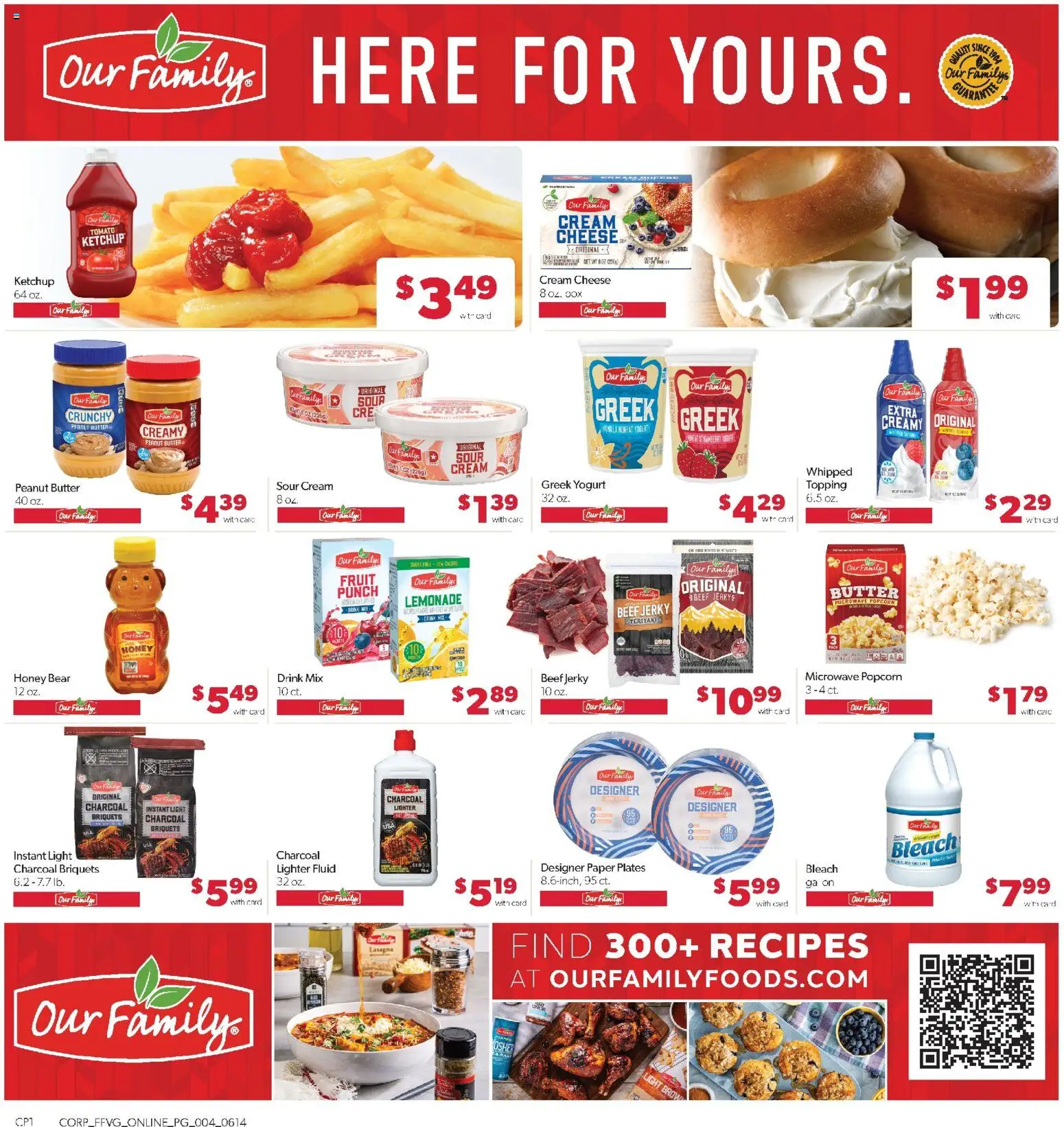 Family Fare Weekly Ad - MI - valid from 14.06.2026 | Page: 9 | Products: Yogurt, Beef, Ketchup, Lighter