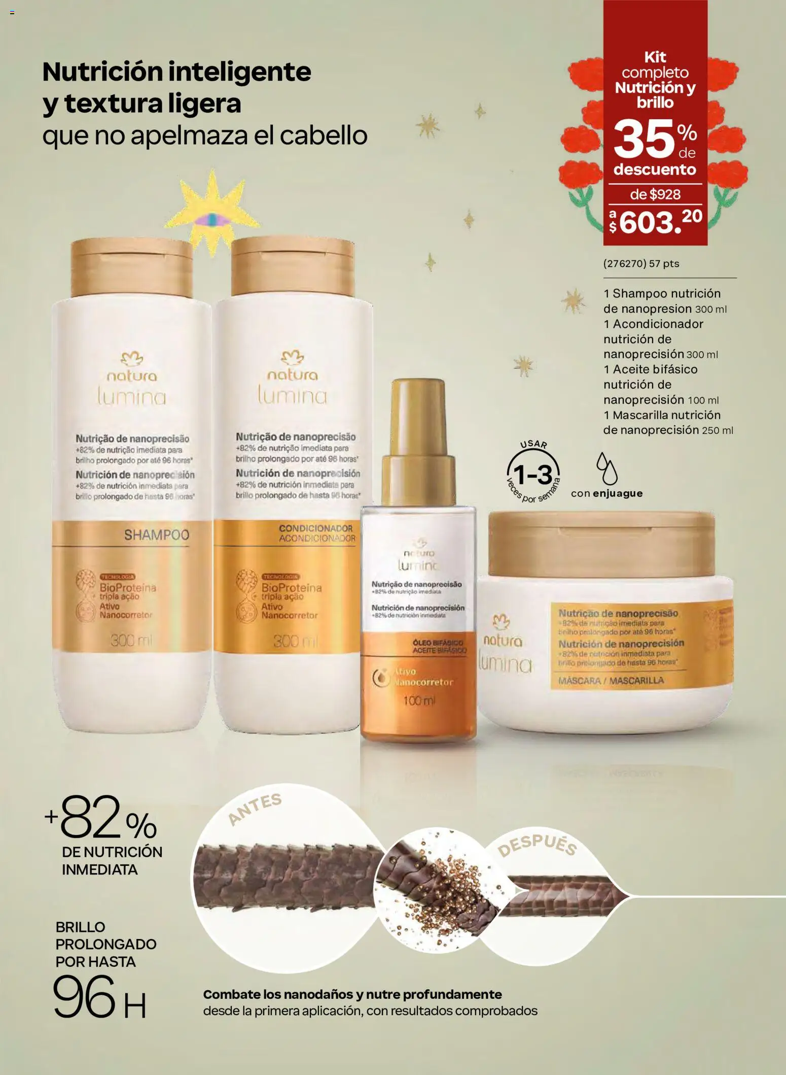 Nuevas ofertas de Natura válidas en toda la República Mexicana desde el 02/10/2026. ¡Encuentra las mejores ofertas en Natura campaña  15 2026! | Página: 133 | Productos: Máscara, Pan, Shampoo, Mascarilla