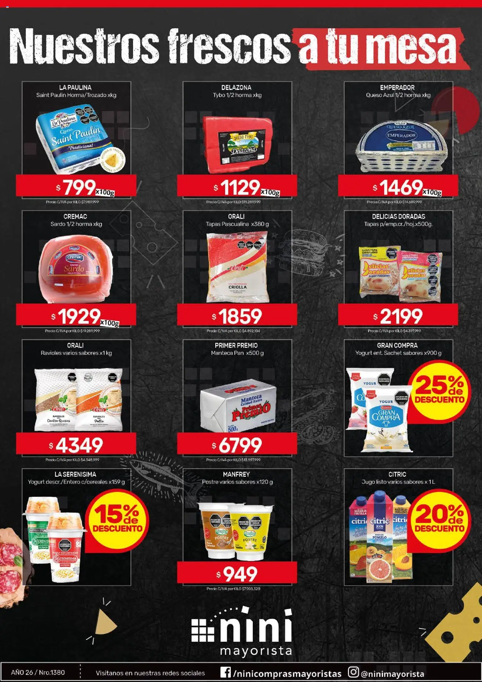NINI Mayorista -  Nuestros frescos a tu mesa │ válido desde el 05/10/2026 | Página: 2