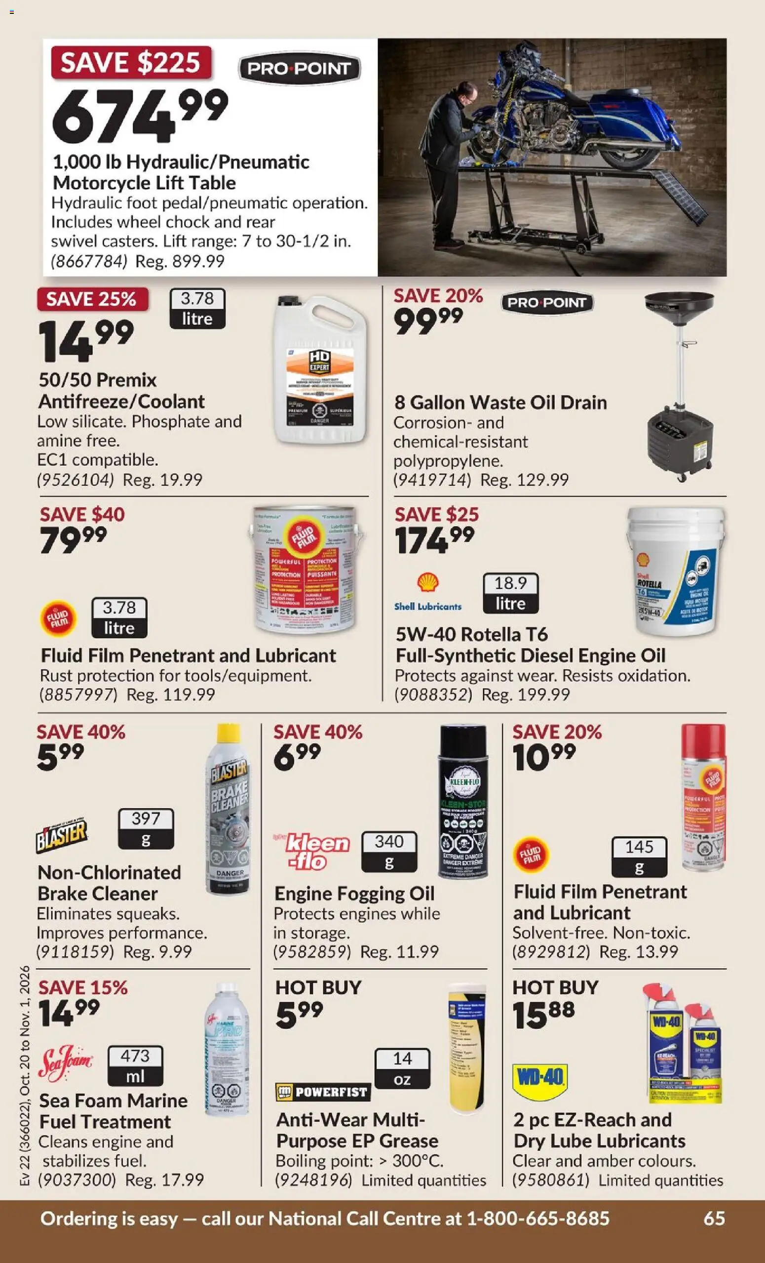 Princess Auto flyer valid from Oct 20, 2026 | Page: 68
