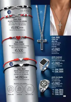 Vista previa Catálogo Amodil Campaña 17 válido desde el 01/10/2026 | Página: 135 | Productos: Pulsera, Collar, Anillo, Cadena