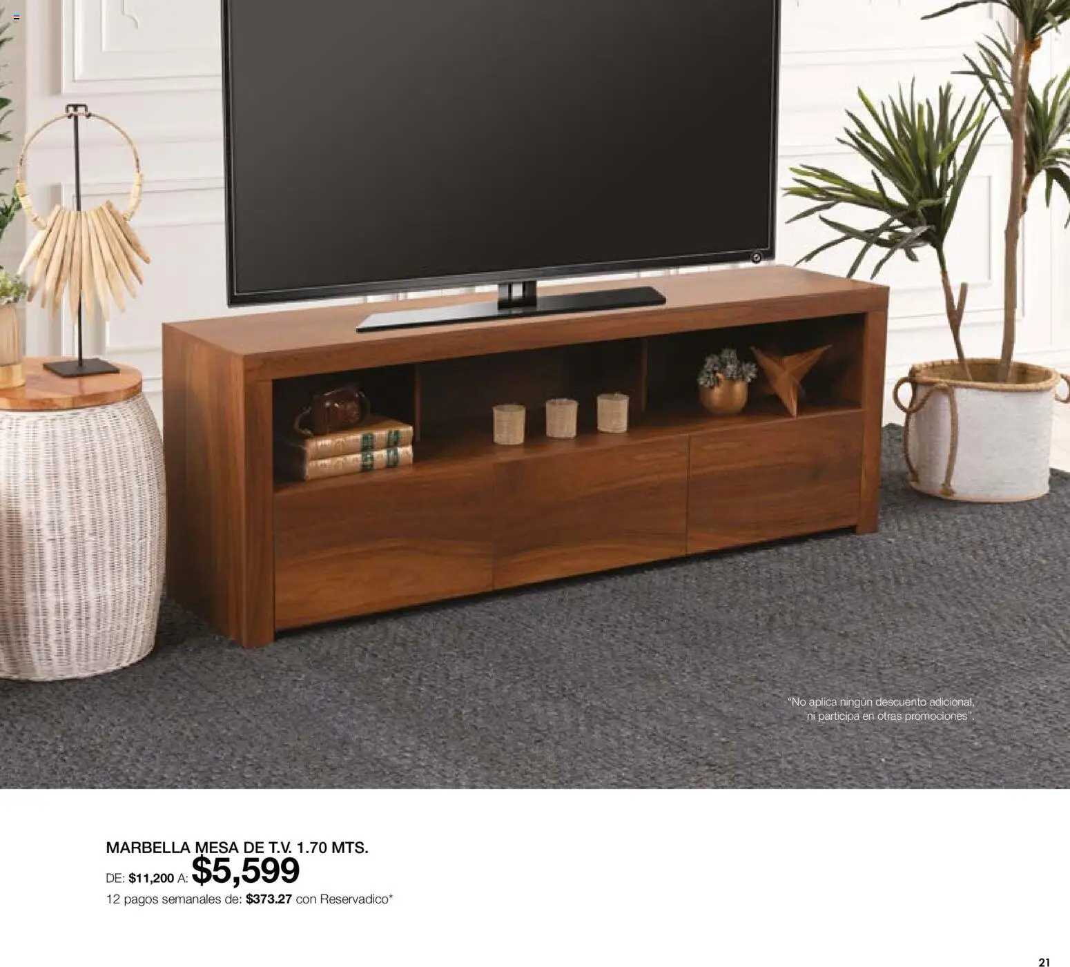 Nuevas ofertas de Muebles Dico válidas en toda la República Mexicana desde el 07.05.2026. ¡Encuentra las mejores ofertas en Muebles Dico catálogo Medio año, medio! | Página: 21