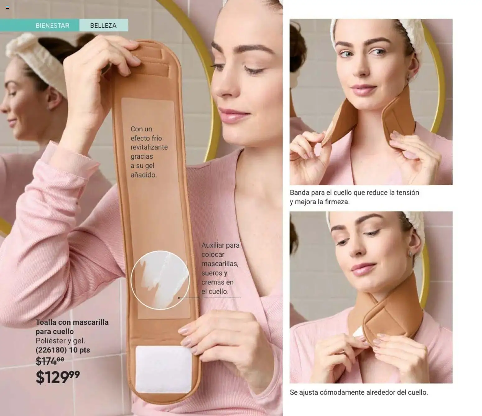 Nuevas ofertas de AVON válidas en toda la República Mexicana desde el 08.05.2026. ¡Encuentra las mejores ofertas en AVON Casa & Estilo 8 2026! | Página: 136 | Productos: Toalla, Mascarilla