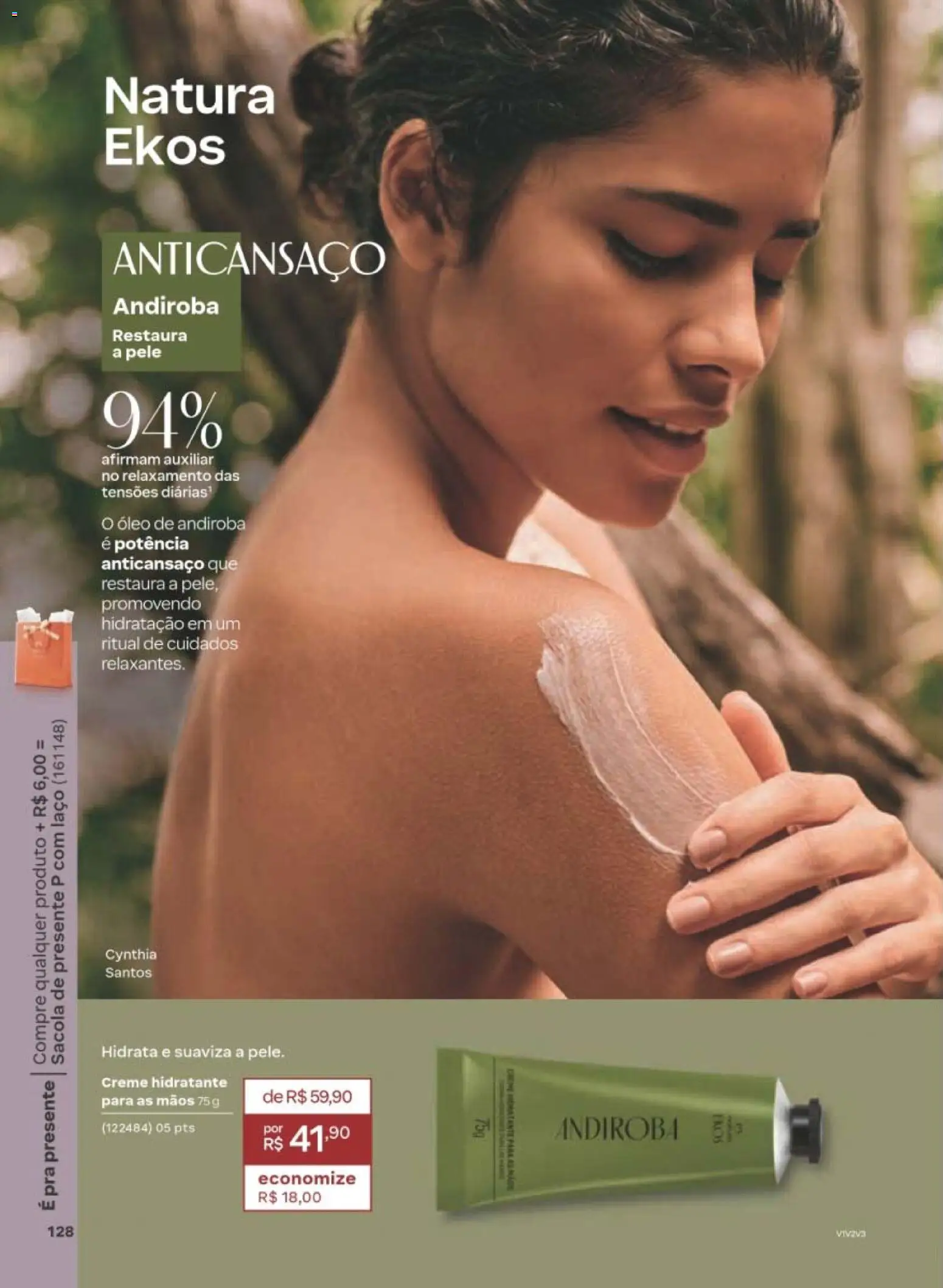 Natura Folheto - válido de 29/06/2026 | Página: 128 | Produtos: Óleo, Creme