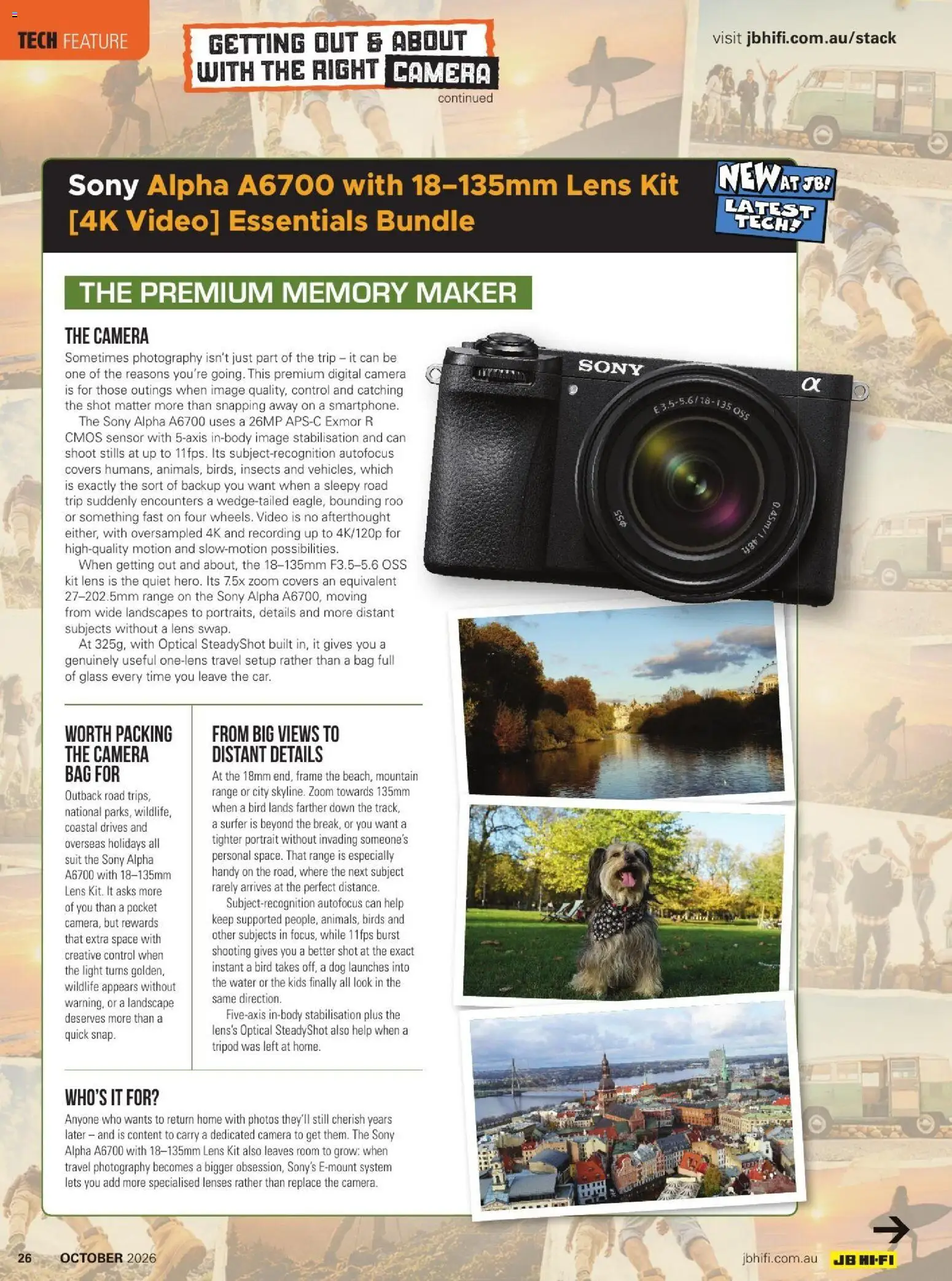 JB Hi-Fi catalogue - valid from 01/10/2026 | Page: 26 | Products: Landscape, Camera, Bag, Video