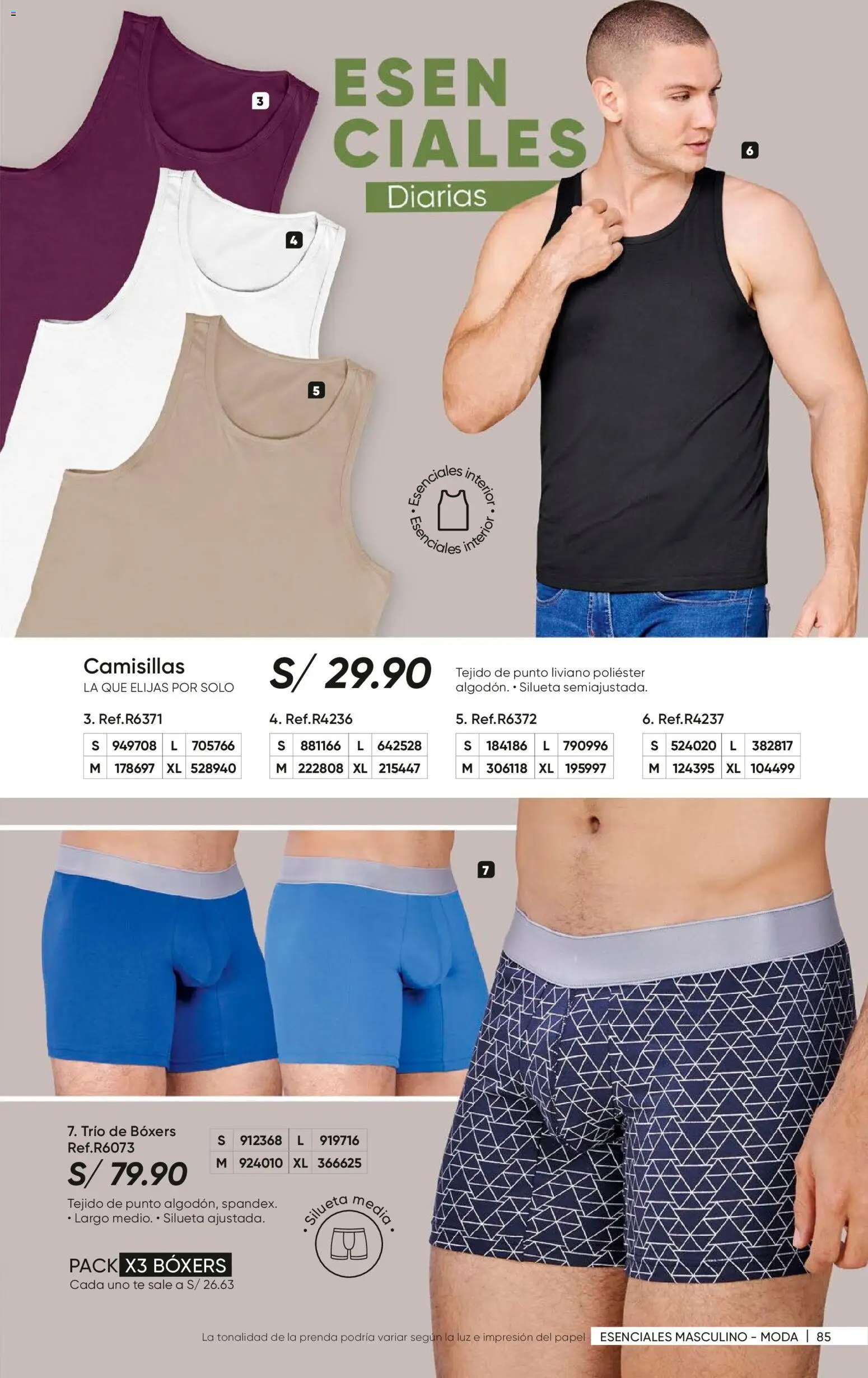 Catálogo Azzorti válido desde 27/07/2026 | Página: 87 | Productos: Té, Boxers