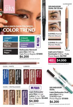 Vista previa Catálogo AVON Campaña 5/2026 válido desde el 01.05.2026 | Página: 54 | Productos: Mate, Iluminador, Delineador, Chocolate
