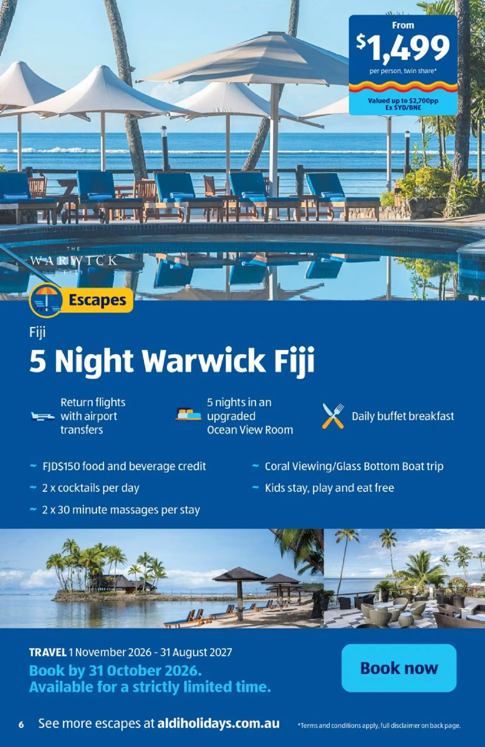 Aldi catalogue - valid from 01/10/2026 | Page: 6 | Products: Food, Cocktails