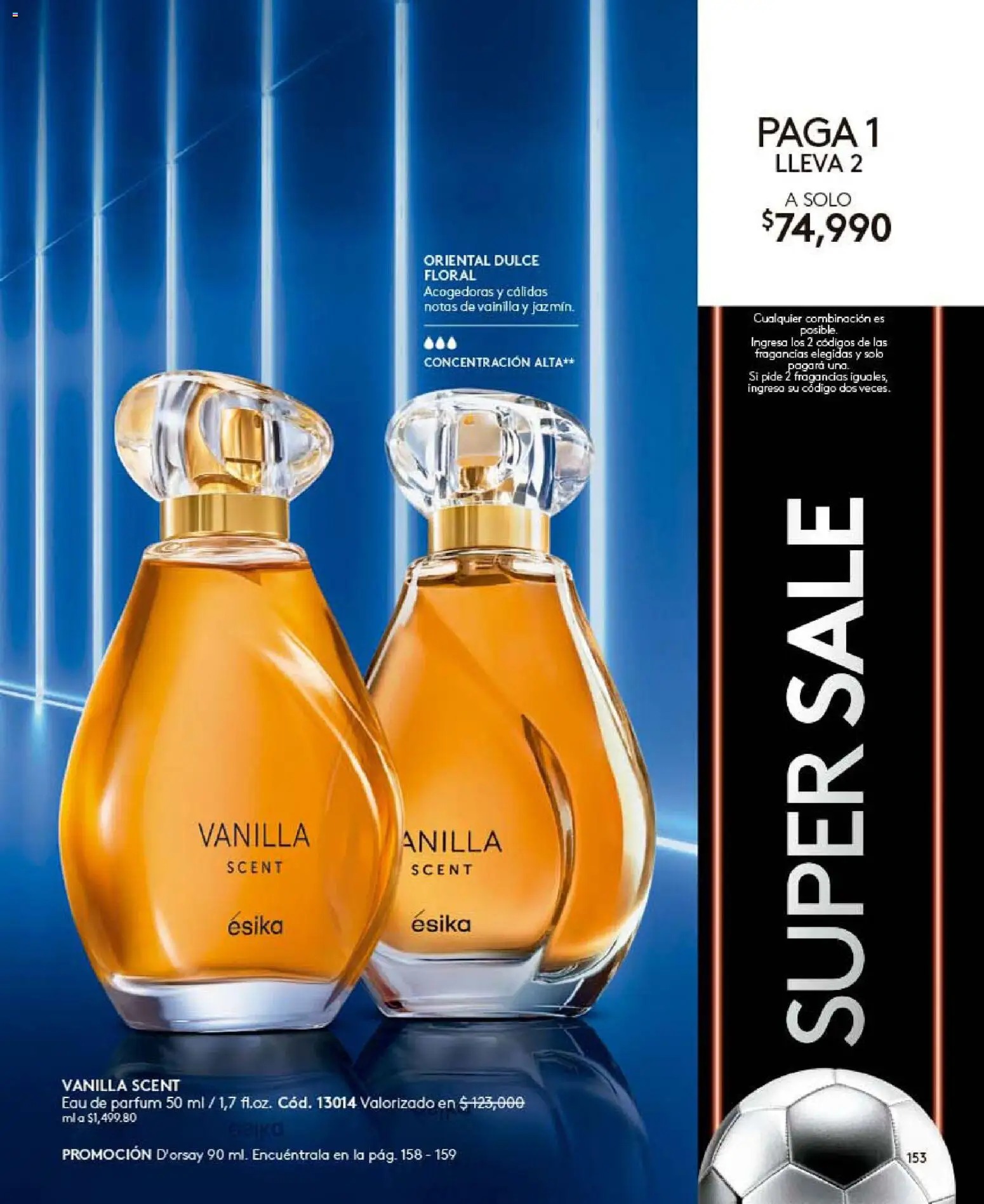 Ésika revista - valida desde el 26.06.2026 | Página: 153 | Productos: Combinación