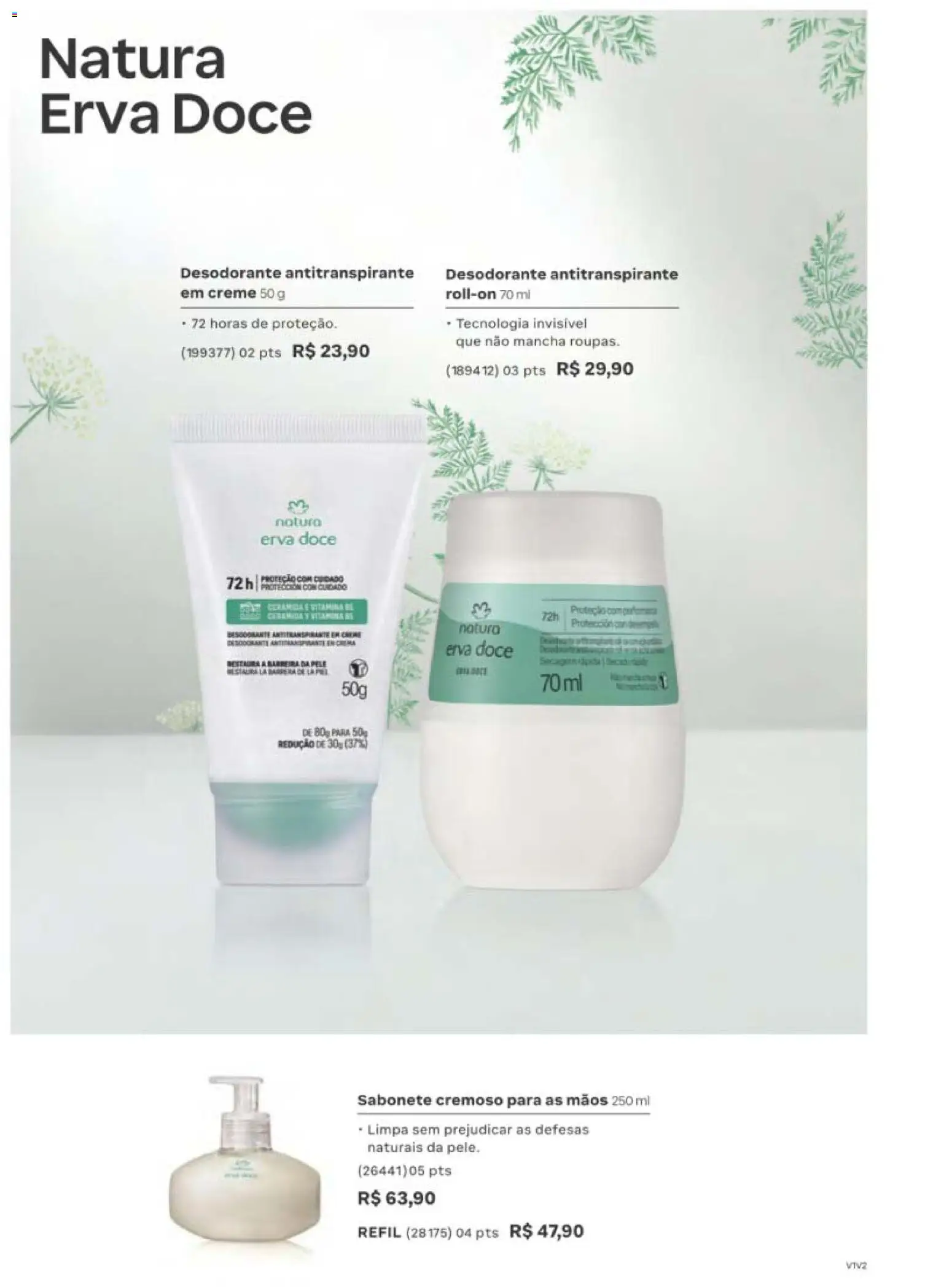 Natura Folheto - válido de 12/10/2026 | Página: 160 | Produtos: Desodorante, Creme, Sabonete, Doce