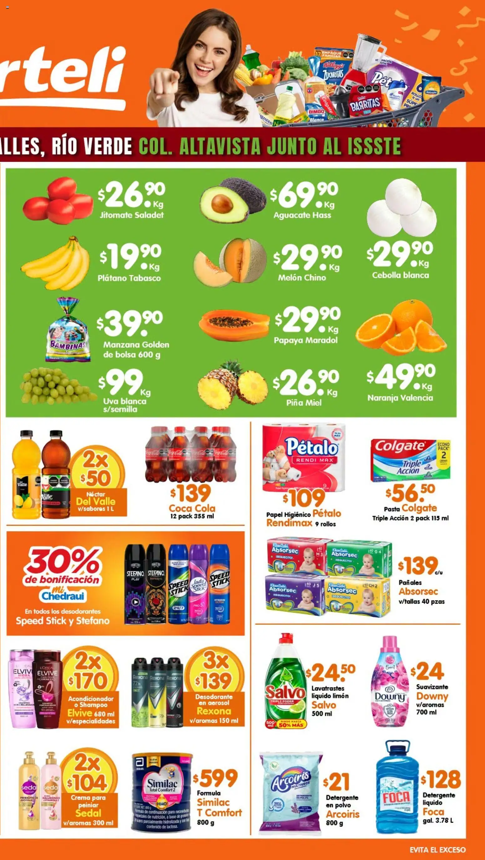Nuevas ofertas de Arteli válidas en toda la República Mexicana desde el 13/07/2026. ¡Encuentra las mejores ofertas en Arteli folleto Valles! | Página: 2 | Productos: Desodorante, Cebolla, Crema, Pasta