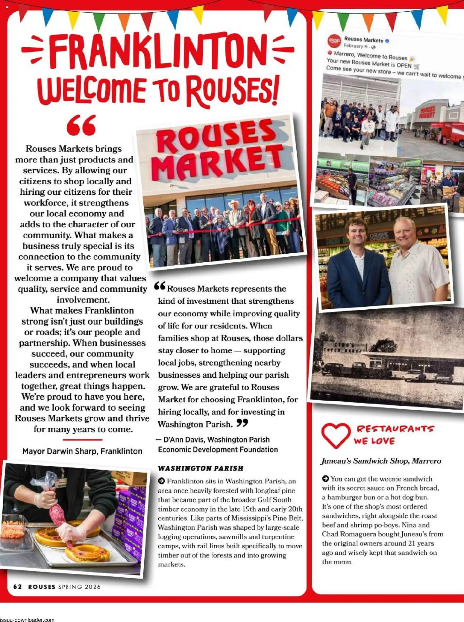 Rouses Magazine Spring 2026 - valid from 06.04.2026 | Page: 64 | Products: Foundation, Beef, Sauce