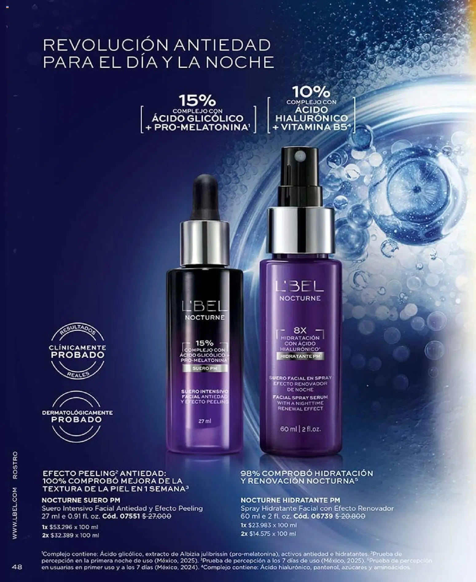 Catálogo L'Bel Campaña 12 │ válido desde el 07.07.2026 | Página: 48 | Productos: Serum