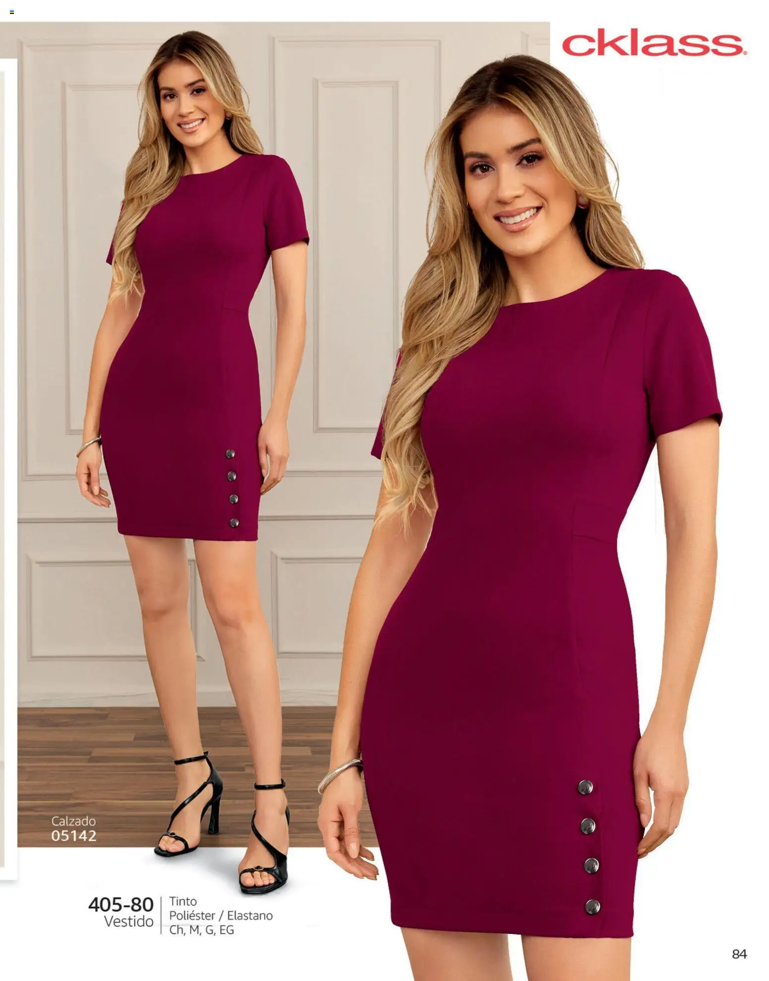 Nuevas ofertas de Cklass válidas en toda la República Mexicana desde el 08/07/2026. ¡Encuentra las mejores ofertas en Cklass catálogo Otoño Invierno! | Página: 87 | Productos: Vestido