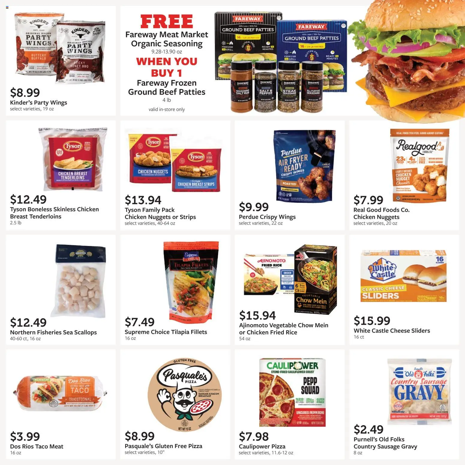 Fareway Monthly Ad - valid from 06/29/2026 | Page: 21 | Products: Cheese, Pizza, Beef, Grill