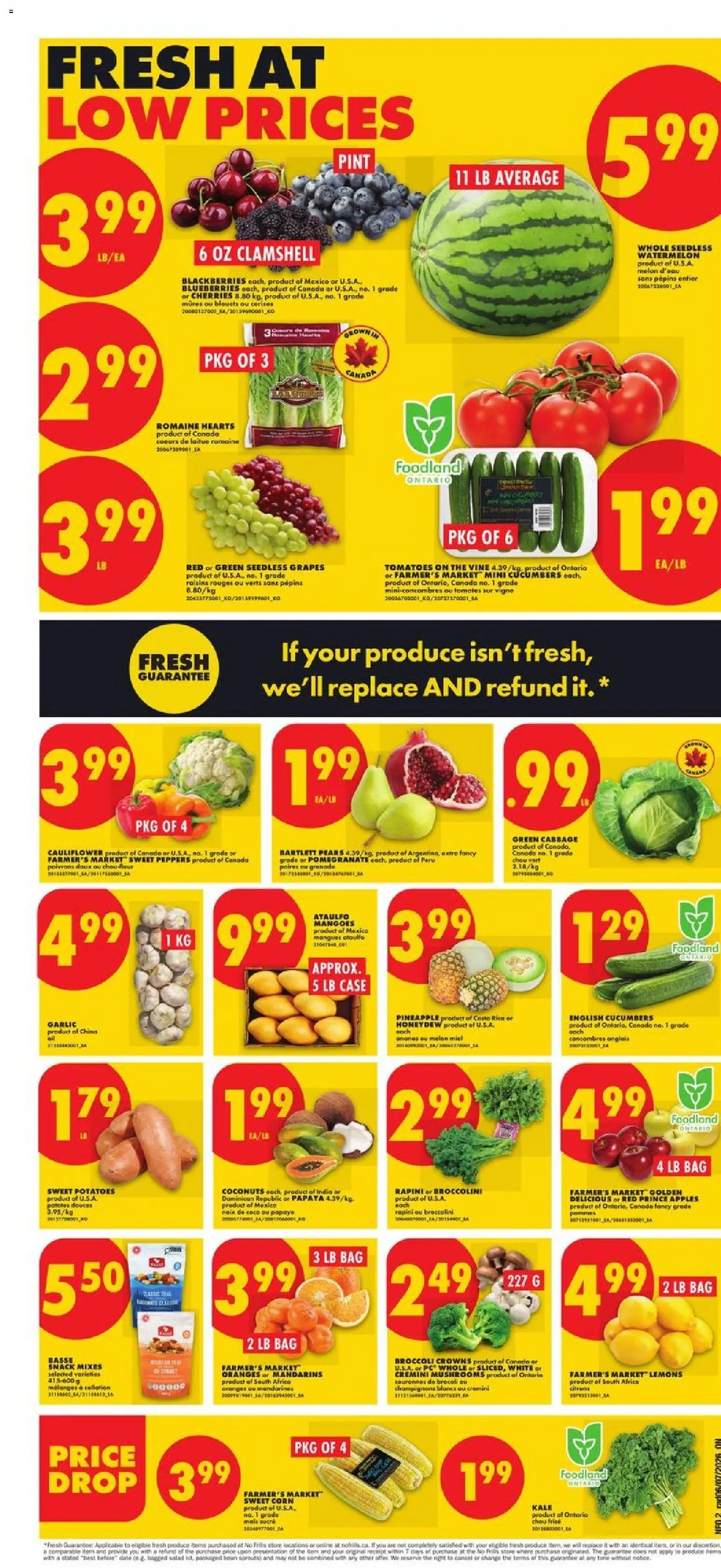 No Frills No Frills Circulaire Supermarkets Deals — page 2 of 12