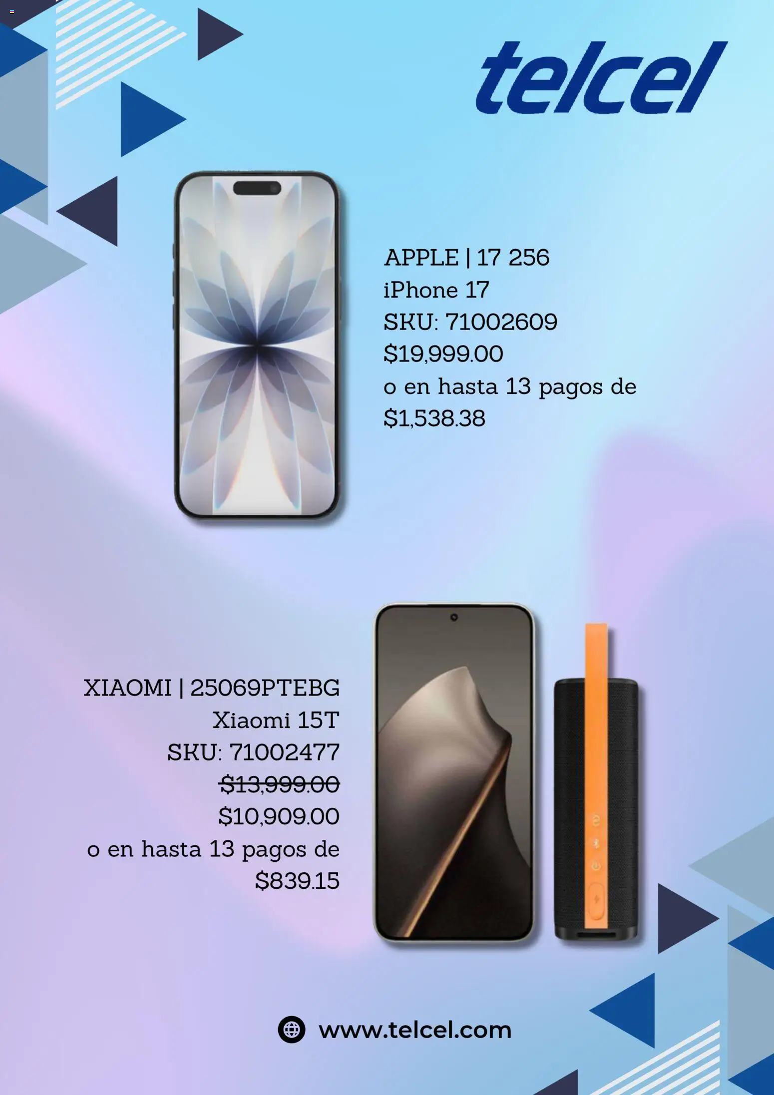 Nuevas ofertas de Telcel válidas en toda la República Mexicana desde el 01.04.2026. ¡Encuentra las mejores ofertas en Telcel catálogo! | Página: 3