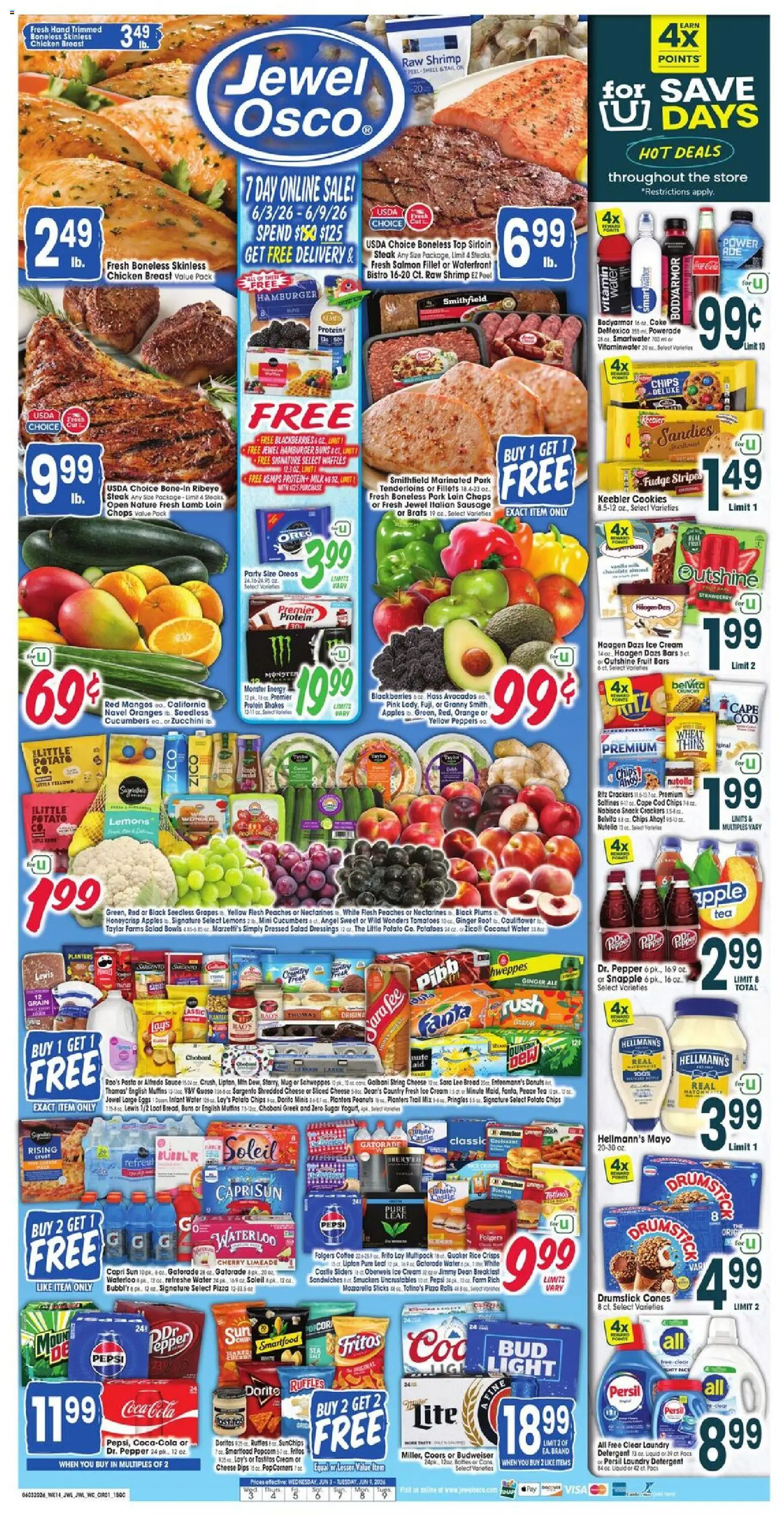 Jewel Osco Weekly Ad - IL - valid from 03.06.2026 | Page: 1