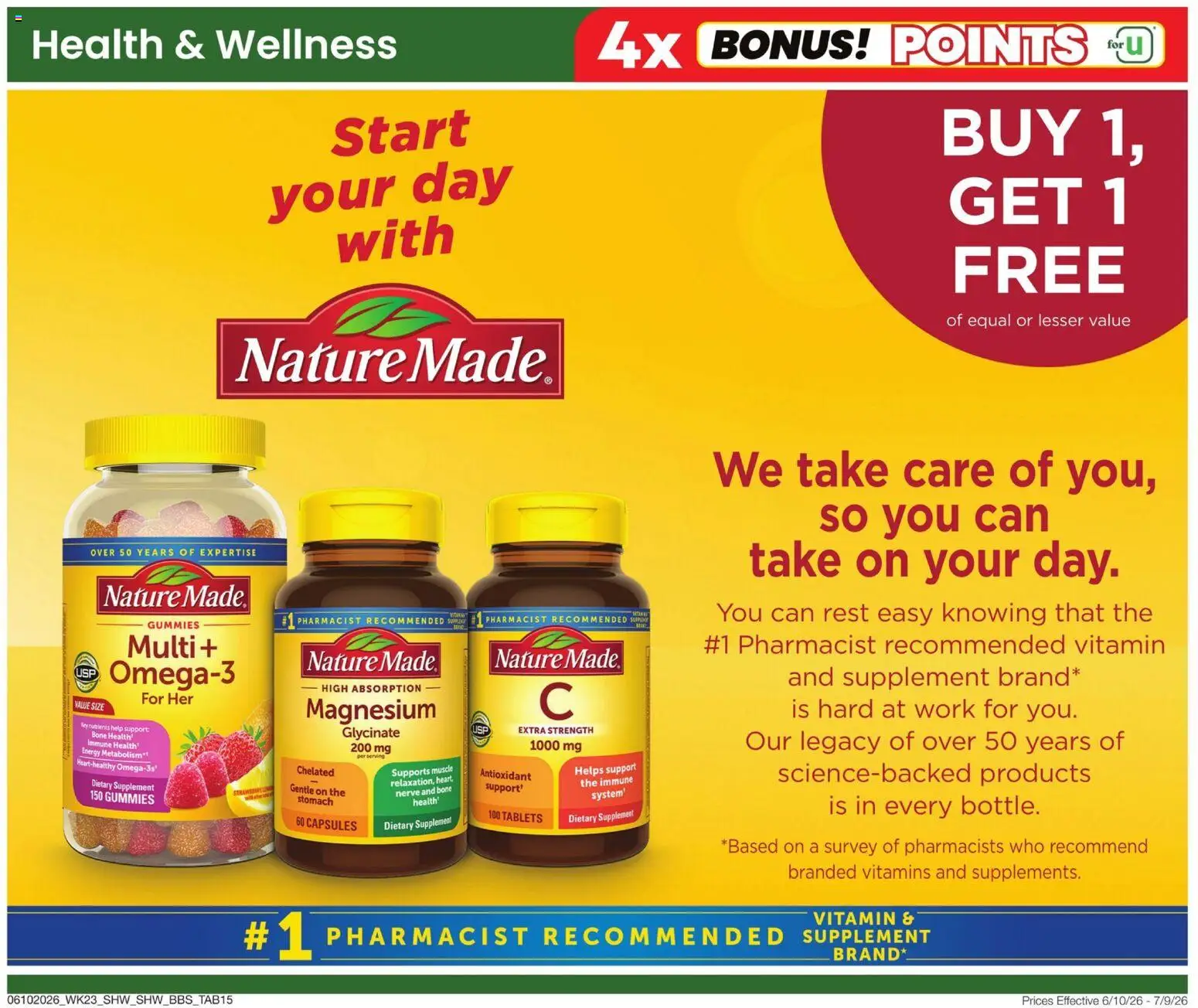 Shaw's Big Book of Savings - valid from 10.06.2026 | Page: 15 | Products: Vitamin, Magnesium
