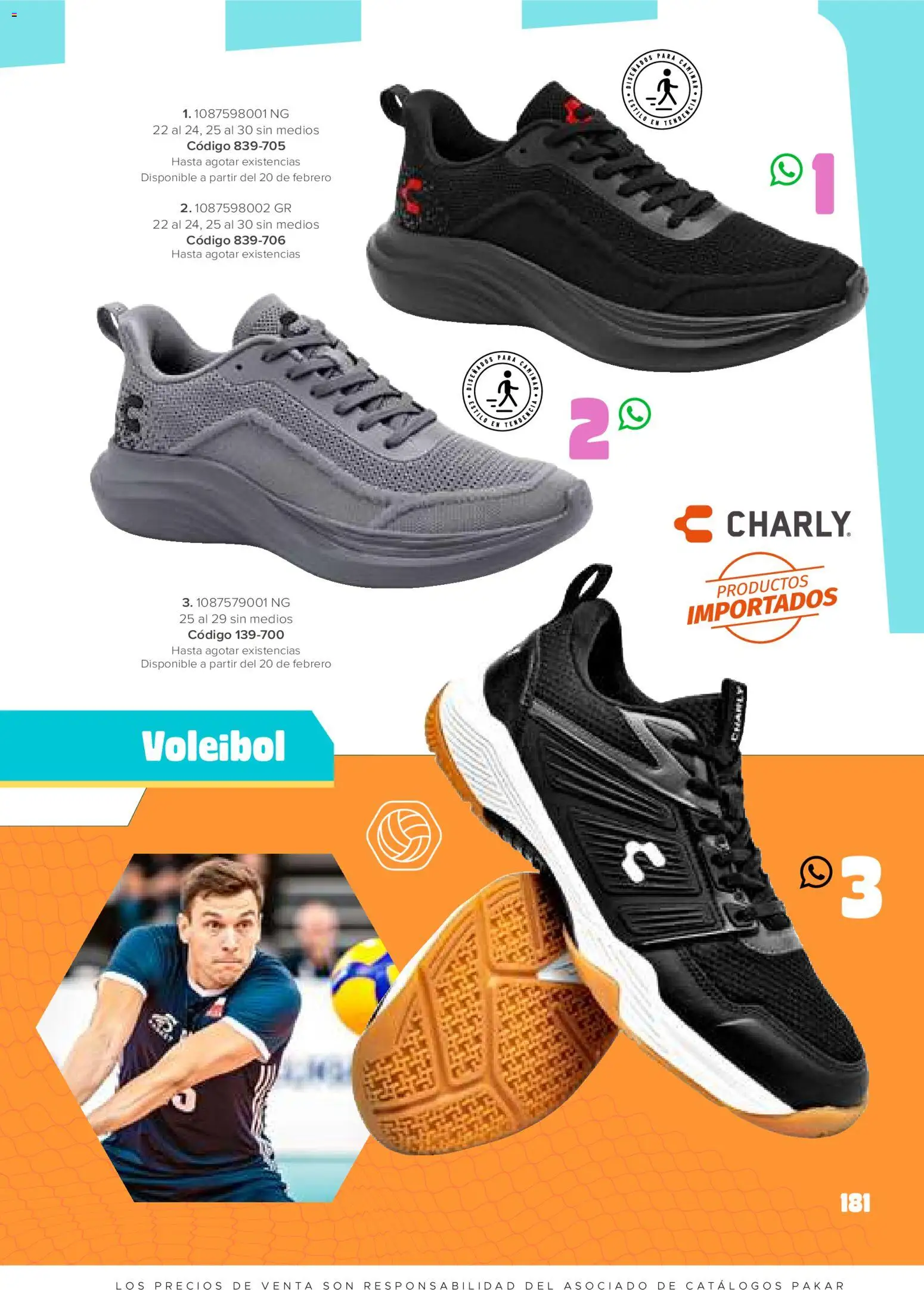 Shoes Collection PAKAR catálogo 2026 PDF (Julio) — page 180
