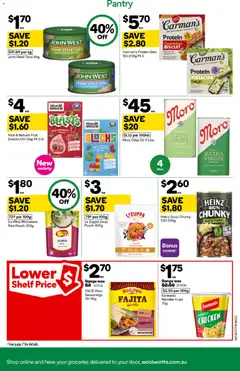 Preview of Woolworths catalogue - valid from 15/07/2026 | Page: 33 | Products: Shelf, Chicken, Beef, Soup