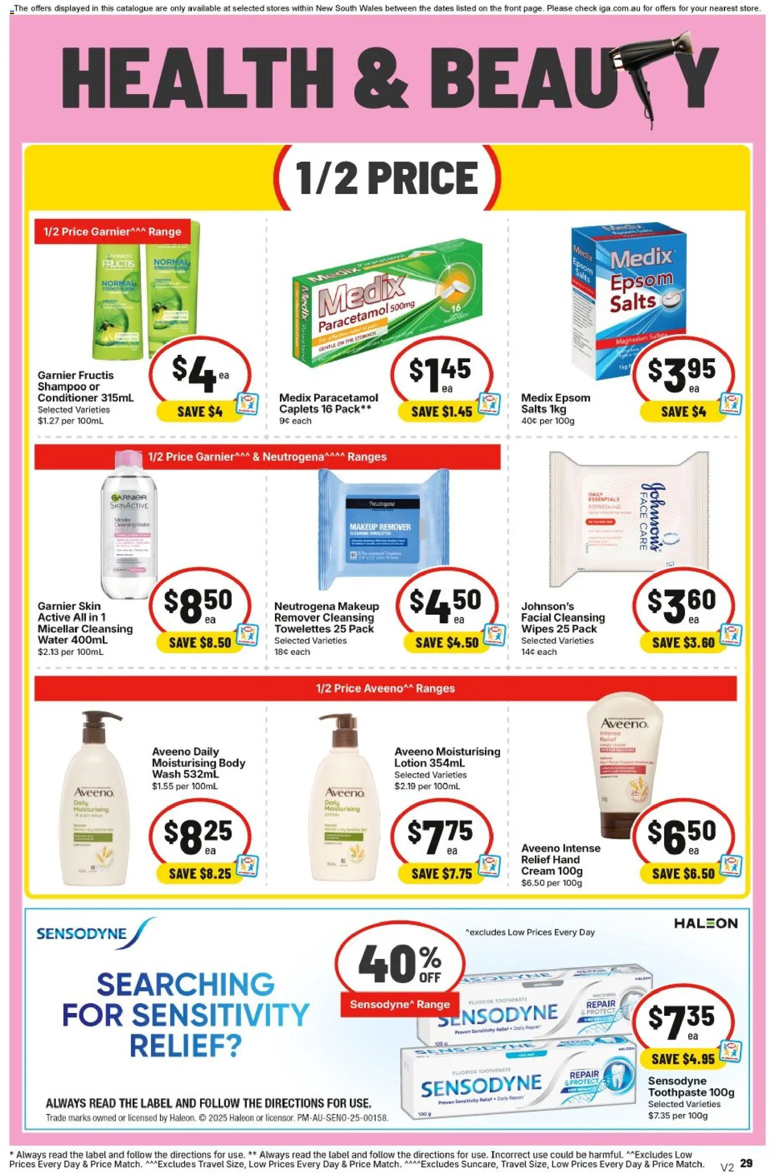 IGA catalogue - valid from 17.06.2026 | Page: 27 | Products: Conditioner, Makeup, Cream, Water
