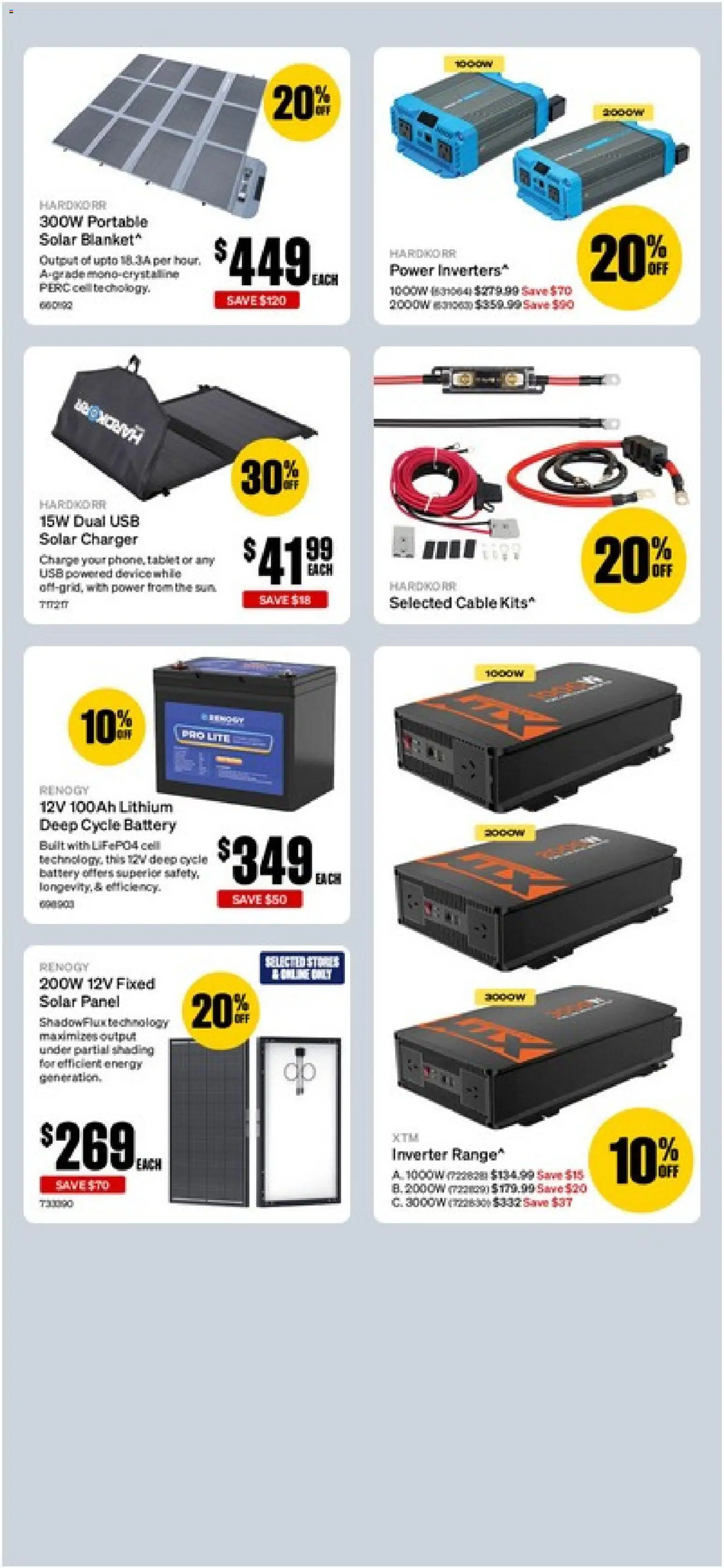 Supercheap Auto catalogue - valid from 08/09/2026 | Page: 25 | Products: Charger, Tablet, Cable, Usb