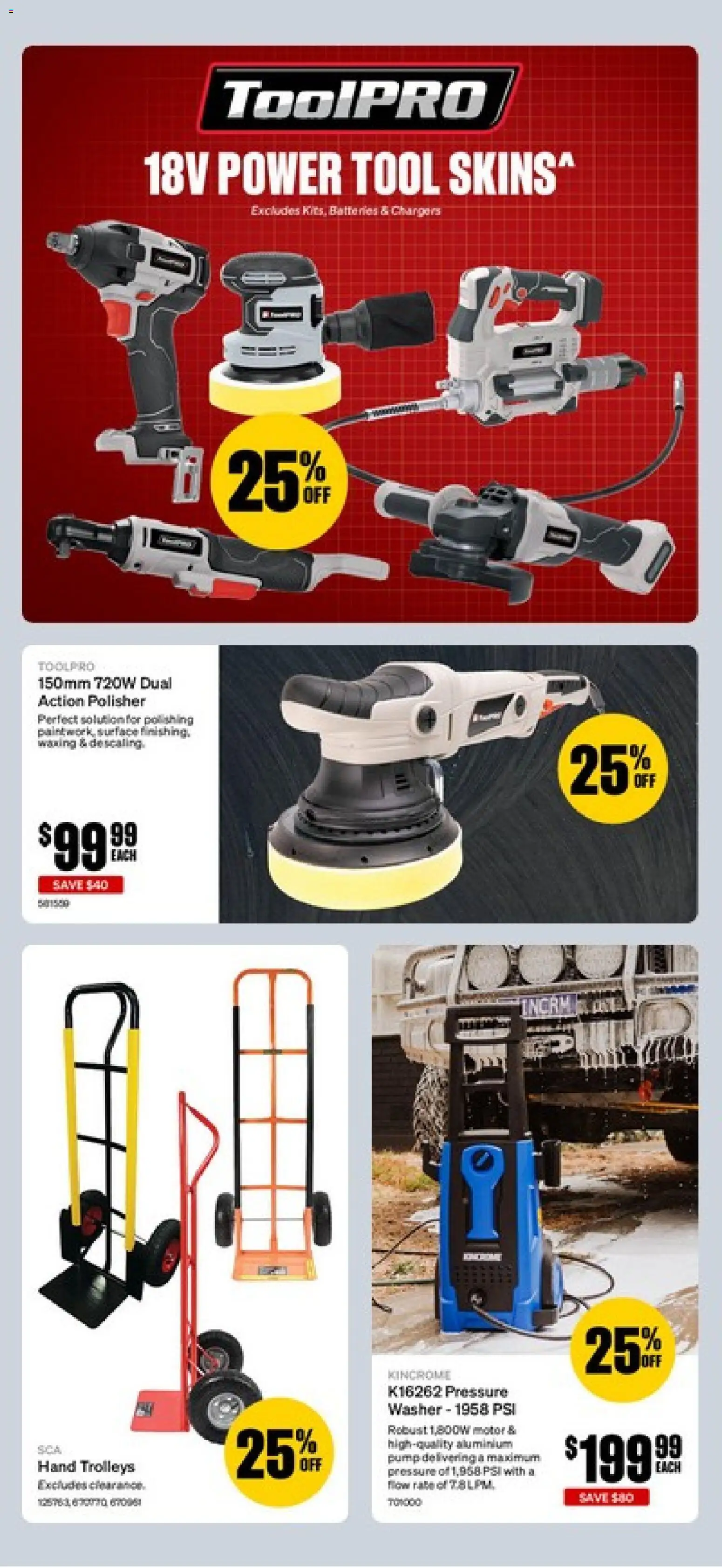 Supercheap Auto catalogue - valid from 22/07/2026 | Page: 27 | Products: Batteries, Washer